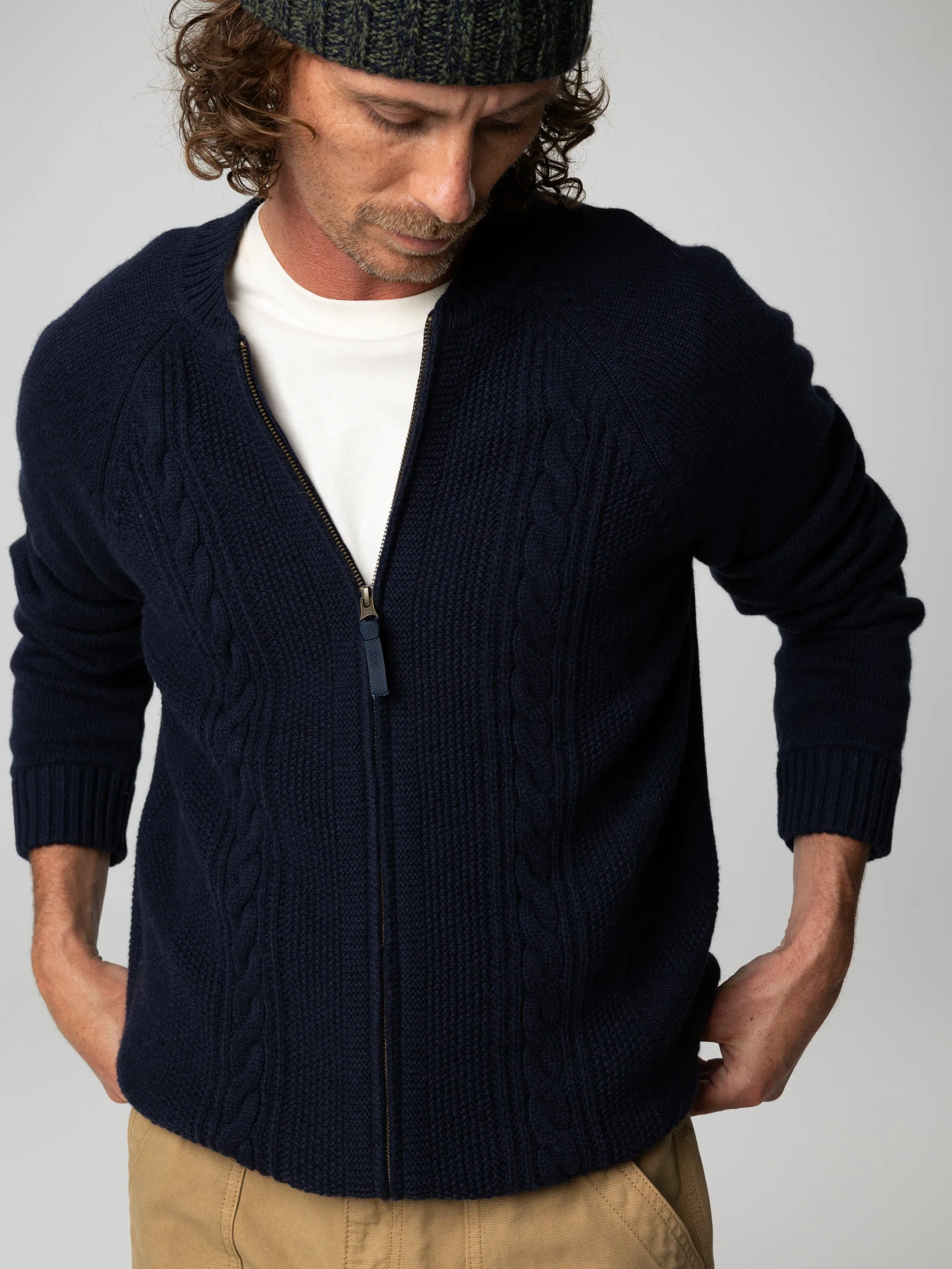 Men's Polperro Knit Cardigan sold by Finisterre product image thumbnail 3