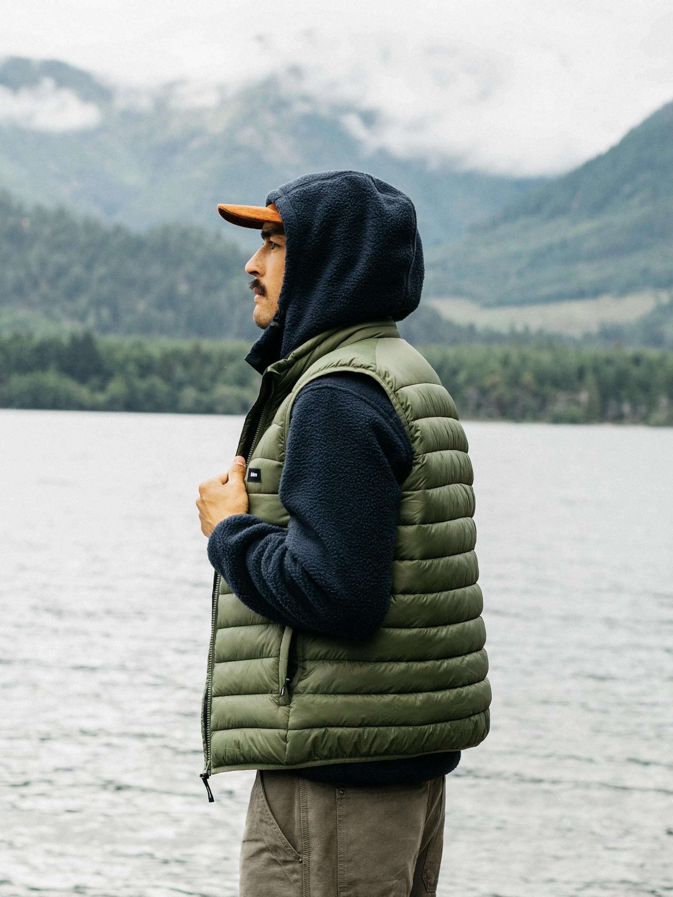 Men's Nimbus Insulated Vest sold by Finisterre product image thumbnail 3