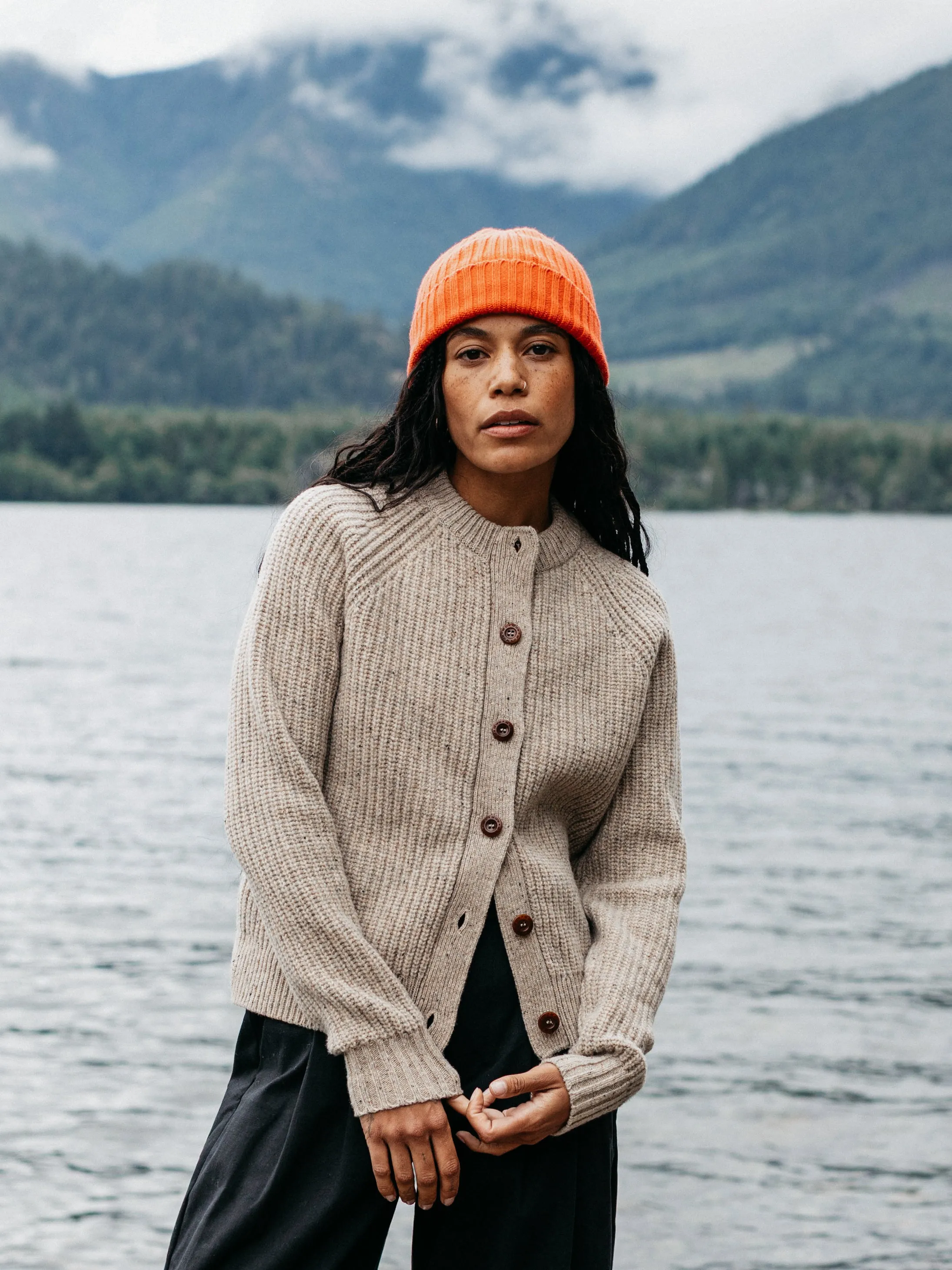 Women's Mora Crew Neck Cardigan sold by Finisterre product image thumbnail 2