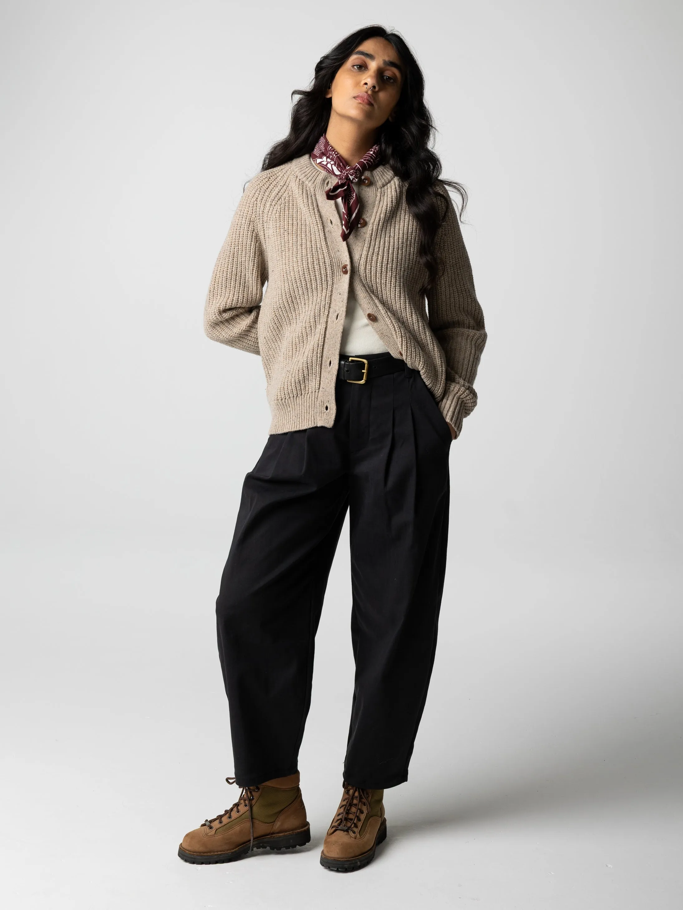 Women's Mora Crew Neck Cardigan sold by Finisterre product image thumbnail 3