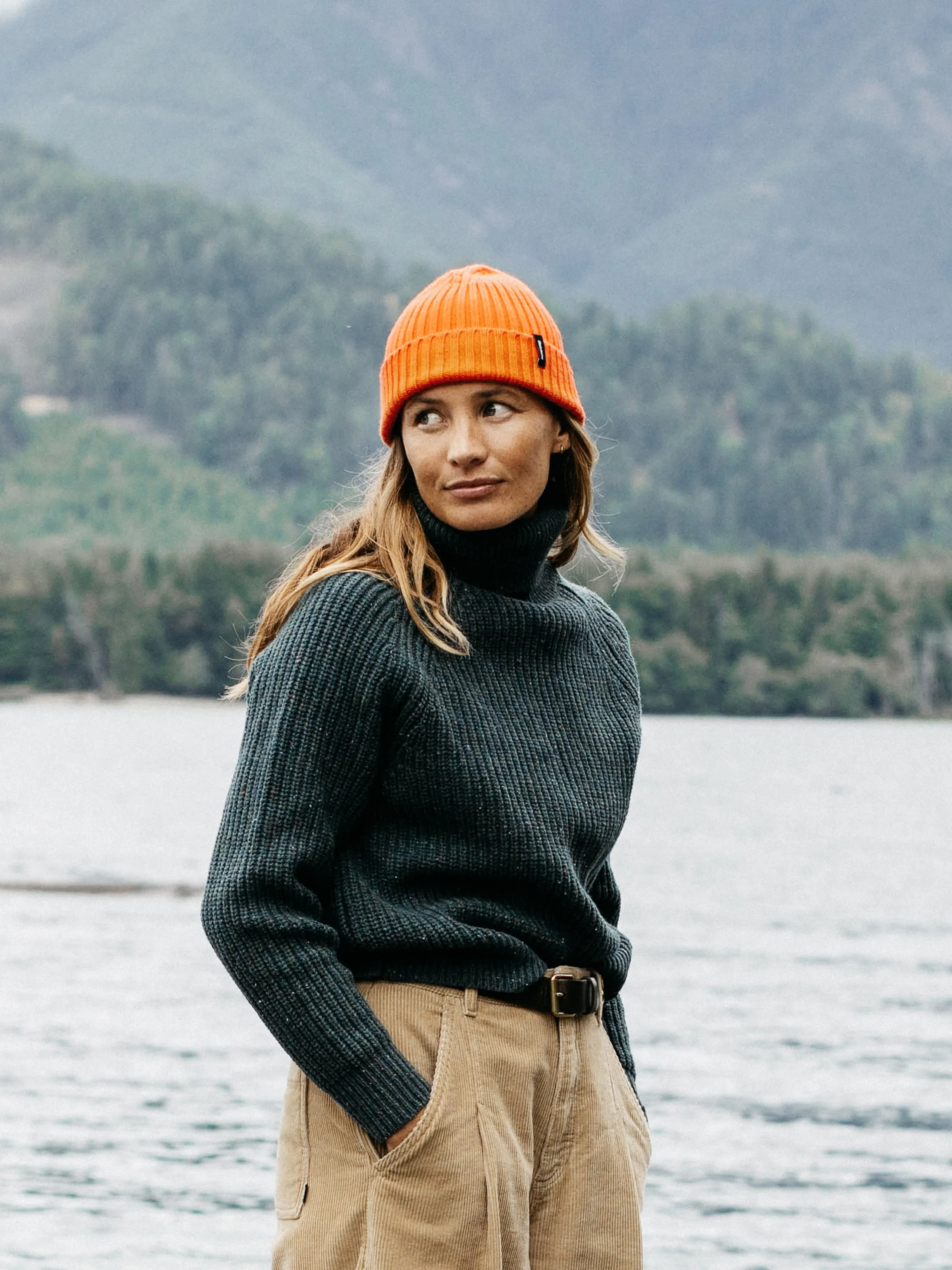 Women's Mora Roll Neck Knit Sweater sold by Finisterre product image thumbnail 2