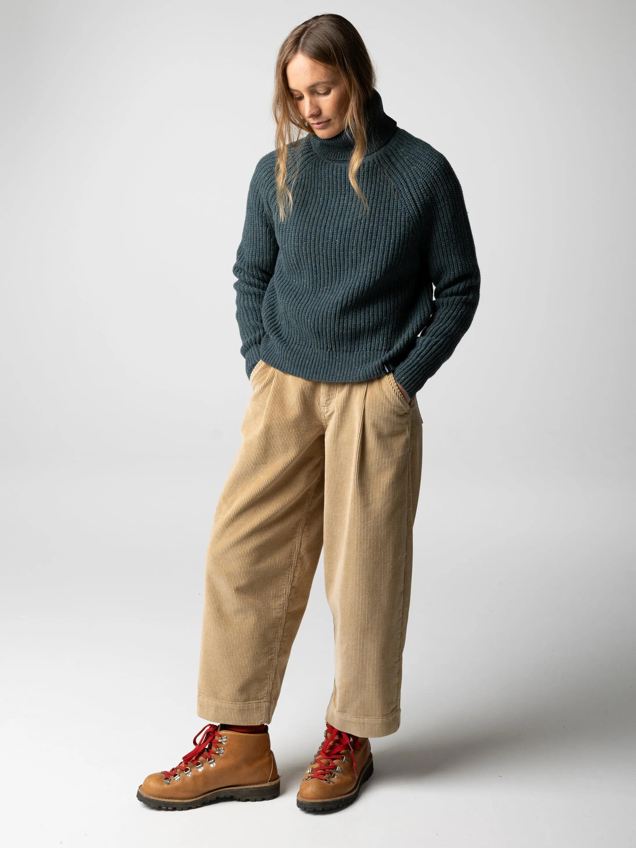 Women's Mora Roll Neck Knit Sweater sold by Finisterre product image thumbnail 3