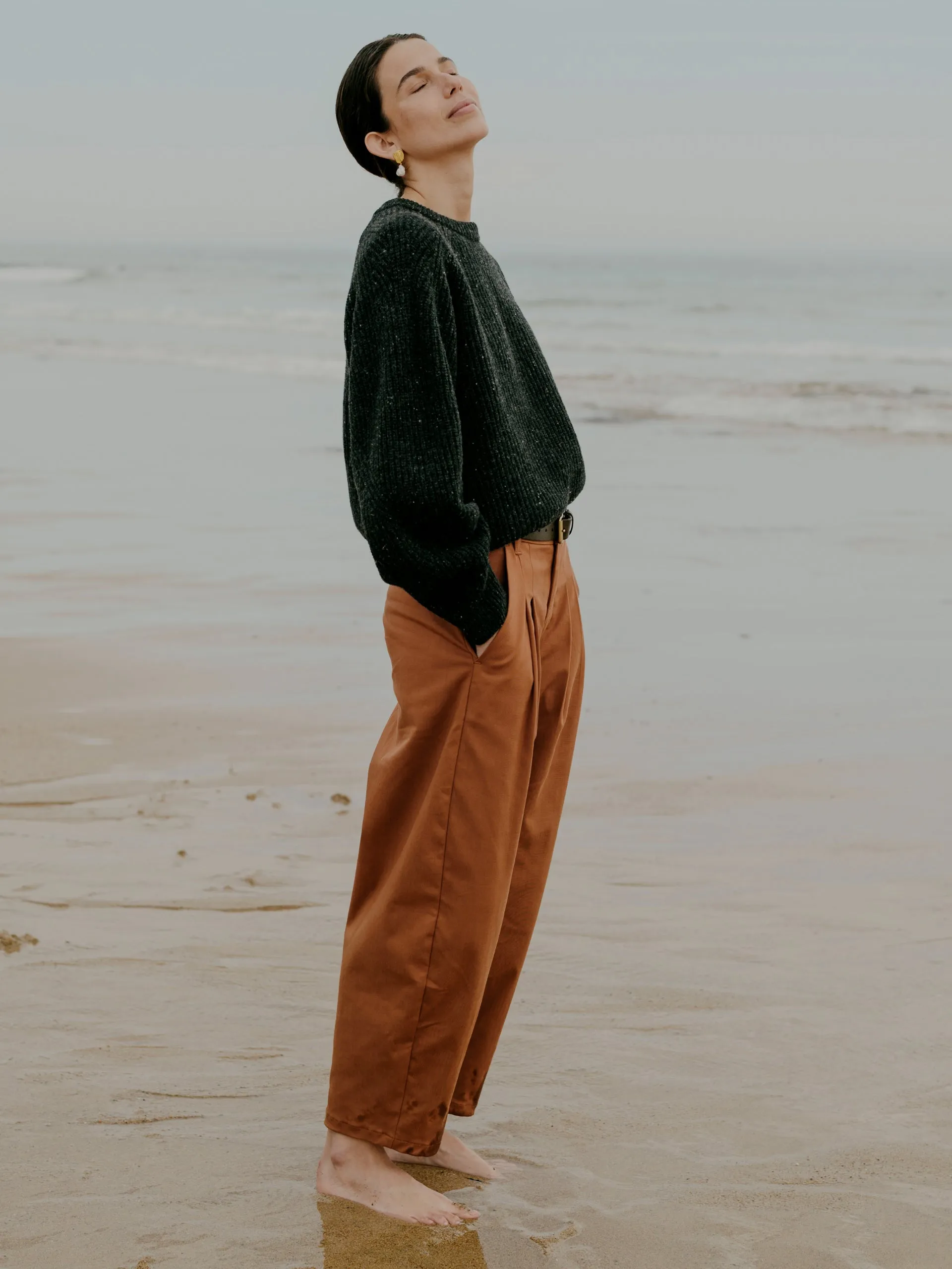 Amy Powney + Finisterre Women's Pleat Front Pant sold by Finisterre product image thumbnail 2