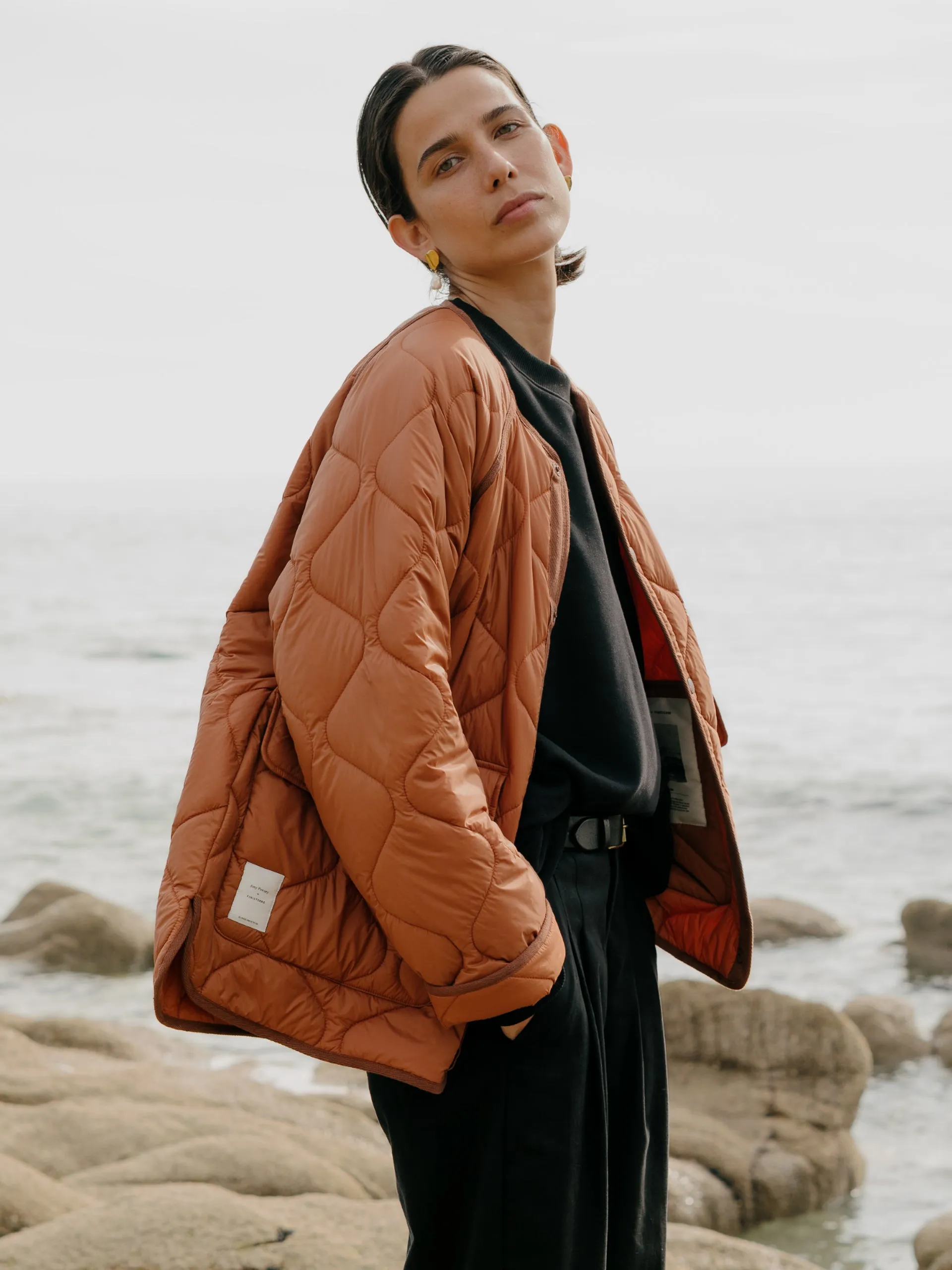 Amy Powney + Finisterre Women's Oversized Quilted Jacket sold by Finisterre product image thumbnail 2
