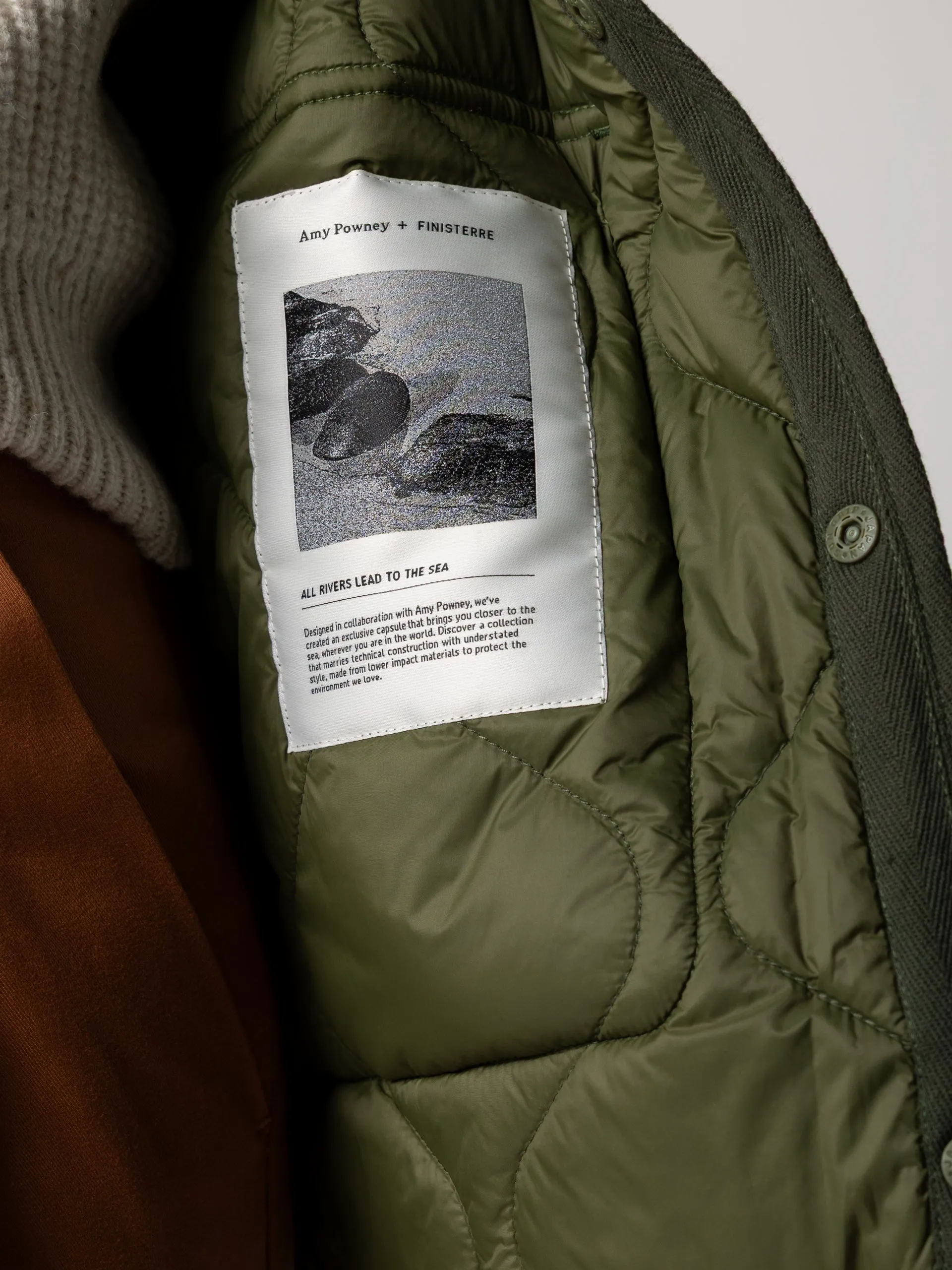 Amy Powney + Finisterre Women's Oversized Quilted Jacket sold by Finisterre product image thumbnail 5