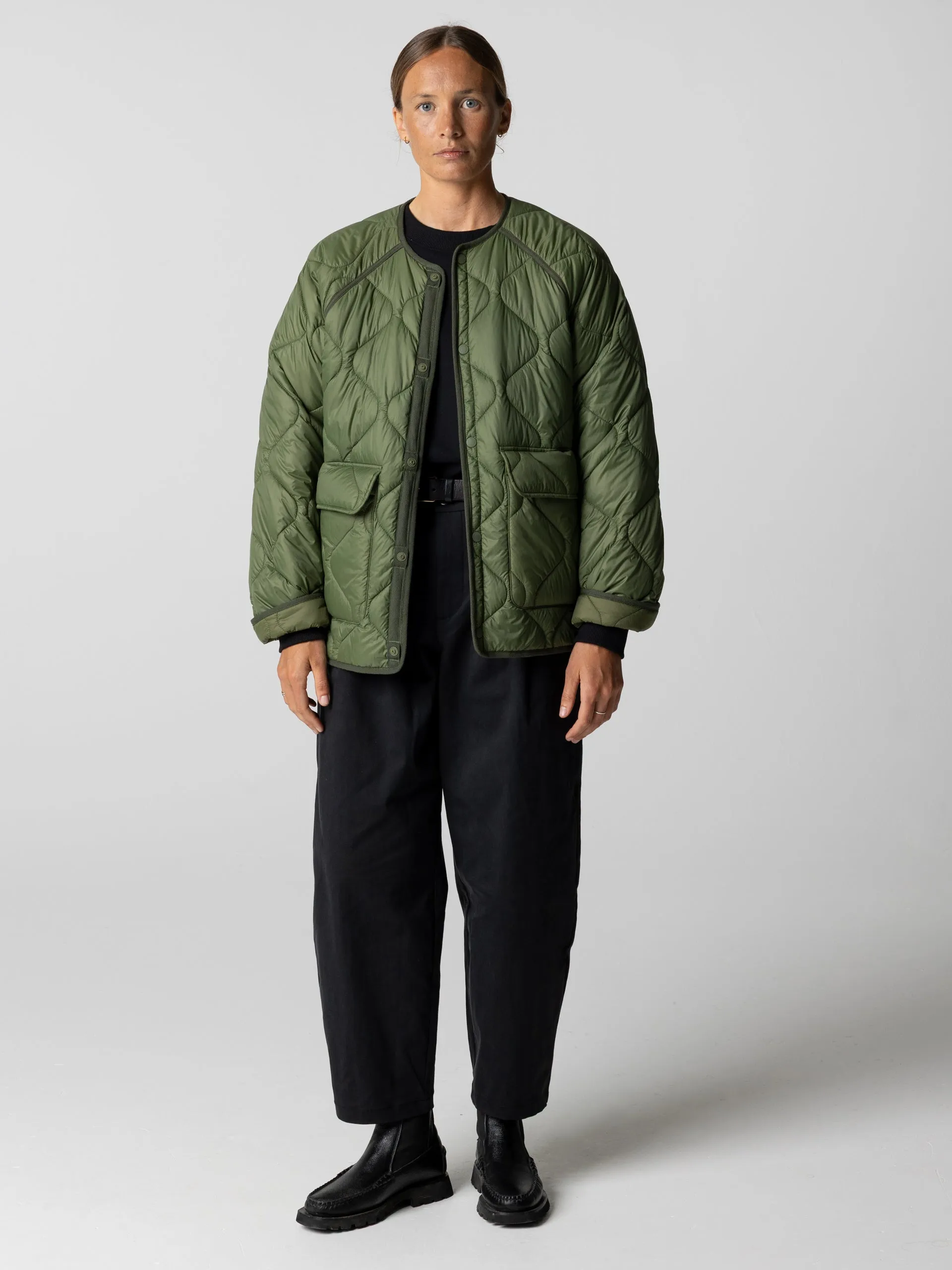 Amy Powney + Finisterre Women's Oversized Quilted Jacket sold by Finisterre product image thumbnail 2