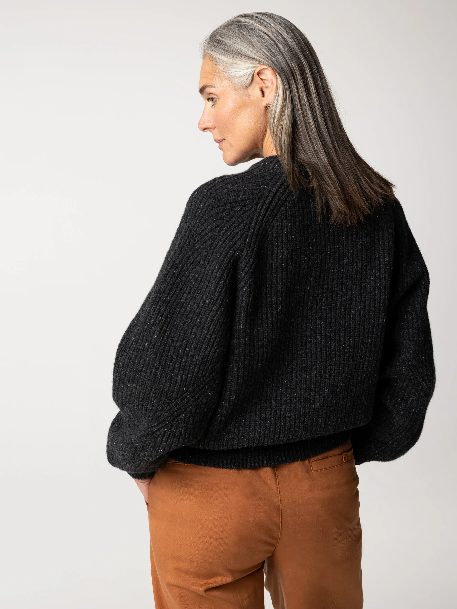 Amy Powney + Finisterre Women's Fisherman Rib Crew Neck Sweater sold by Finisterre product image thumbnail 5