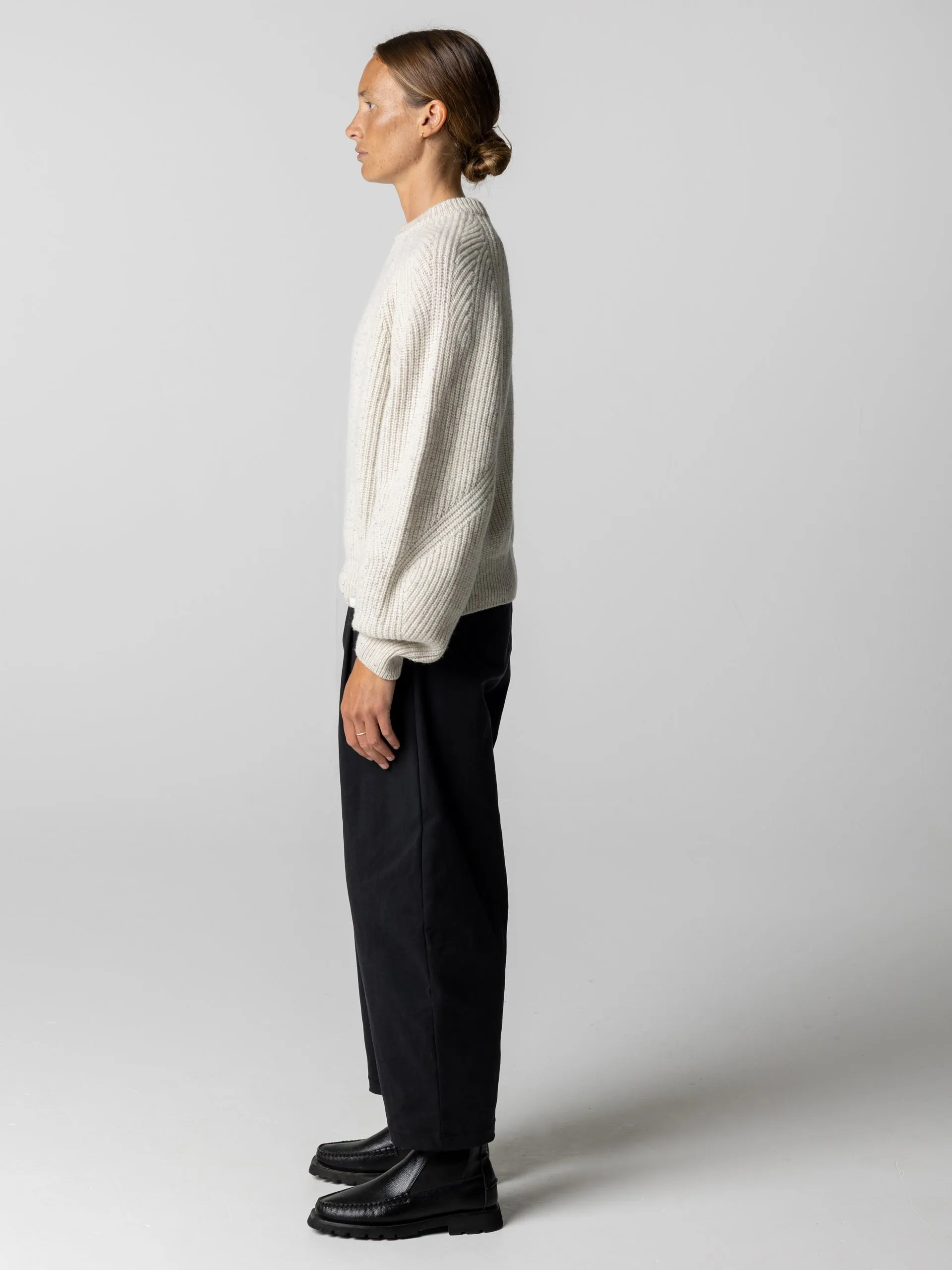 Amy Powney + Finisterre Women's Fisherman Rib Crew Neck Jumper sold by Finisterre product image thumbnail 3