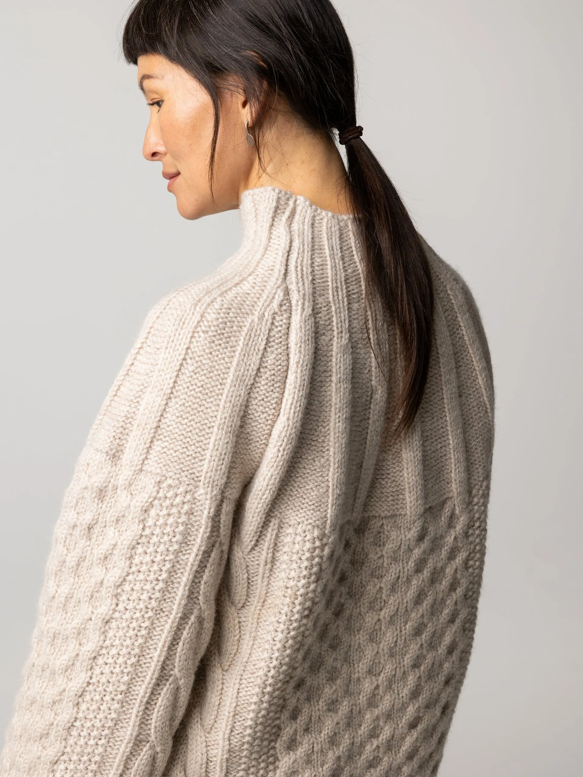 Amy Powney + Finisterre Women's Aran Knit Sweater sold by Finisterre product image thumbnail 5