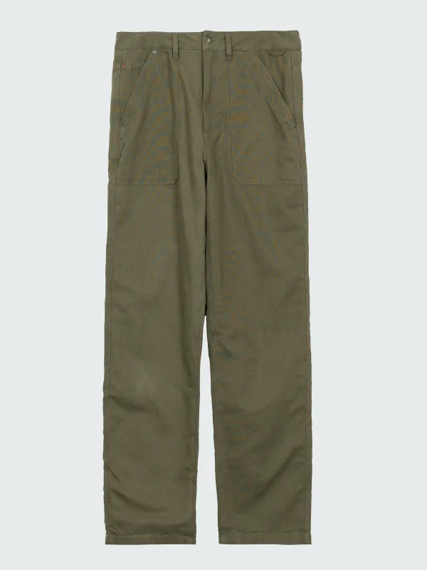 Men's Flannel Lined Basset Utility Pant sold by Finisterre