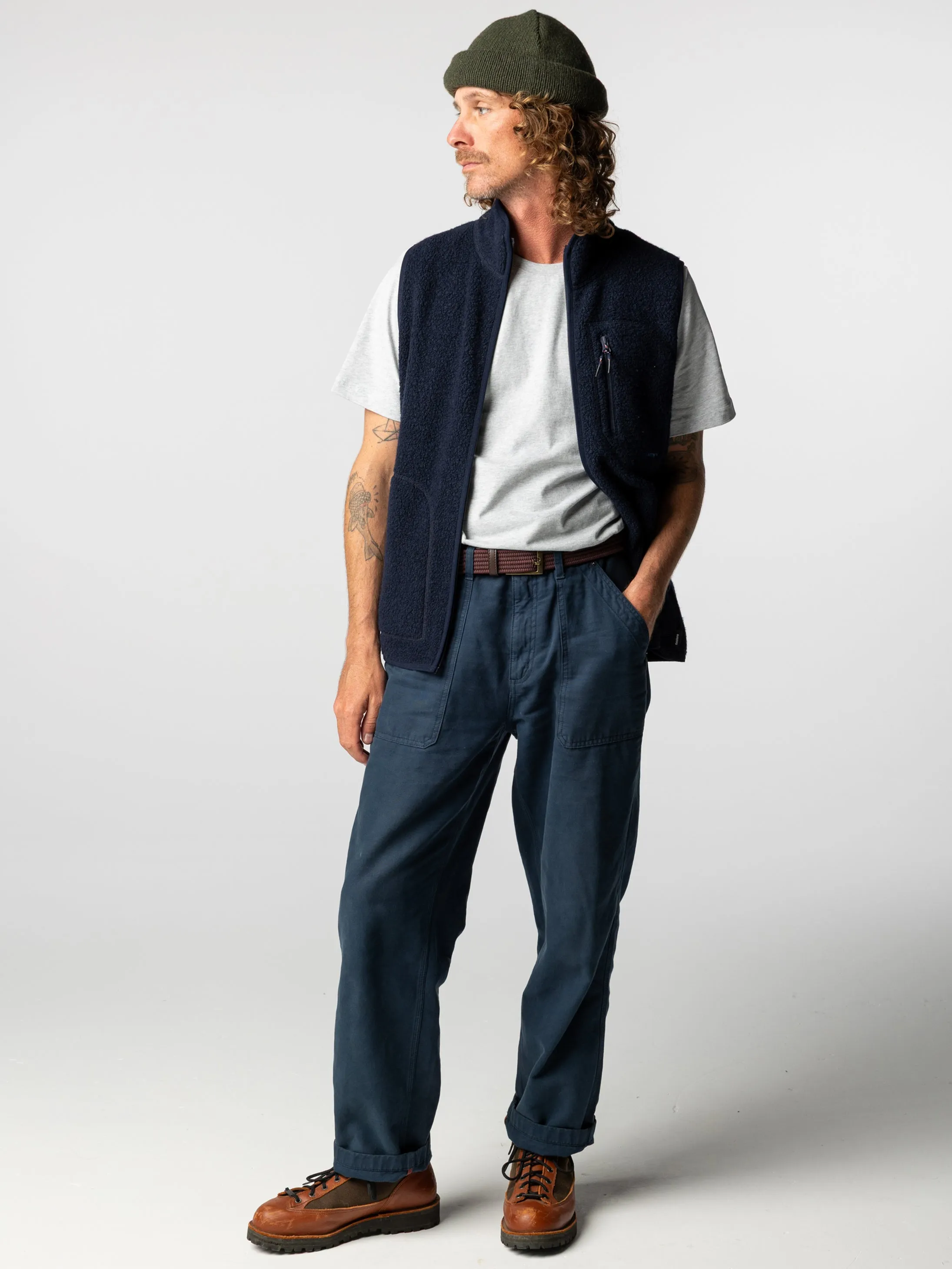 Men's Portell Wool Fleece Vest sold by Finisterre product image thumbnail 4
