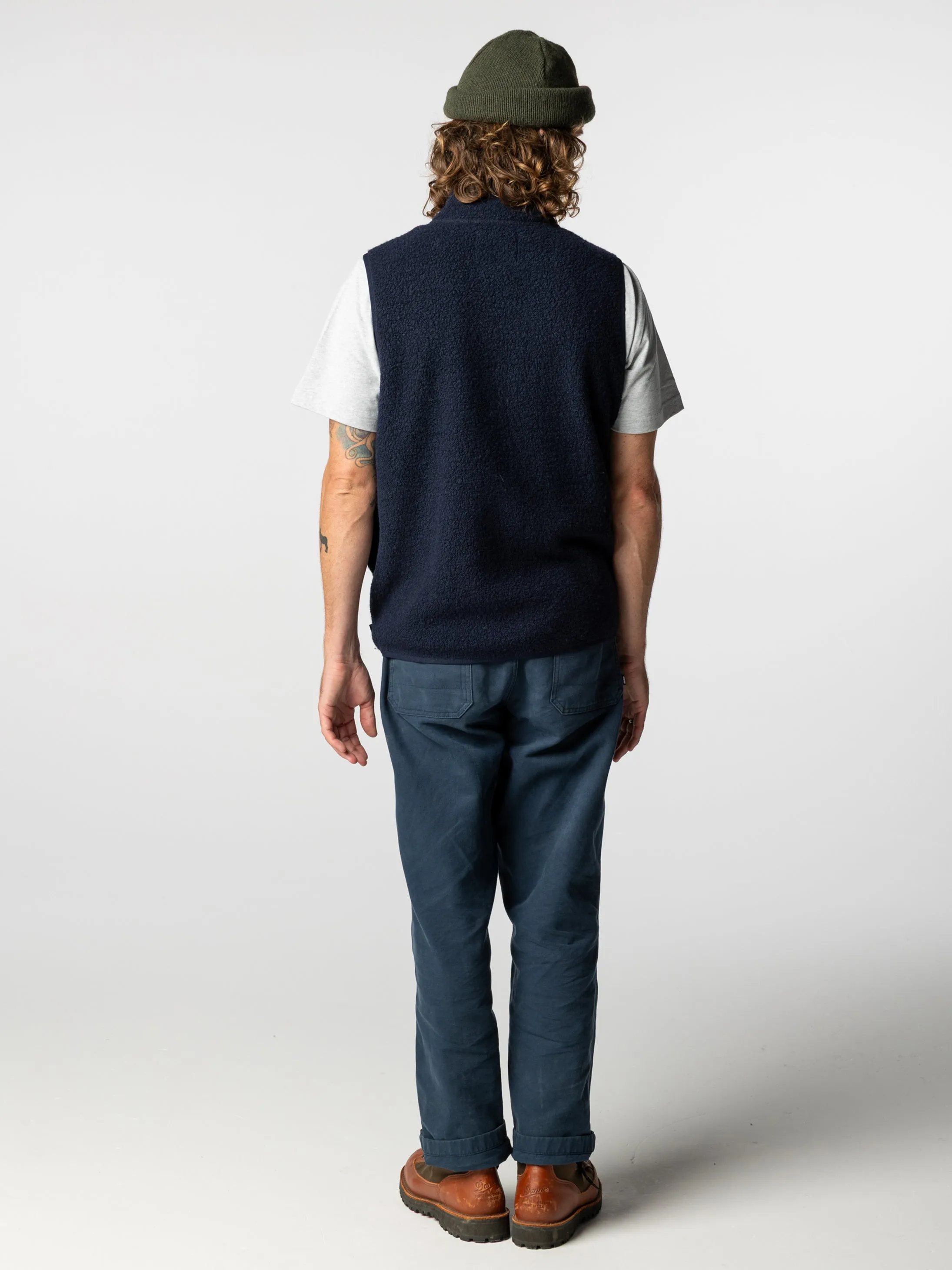 Men's Portell Wool Fleece Vest sold by Finisterre product image thumbnail 5