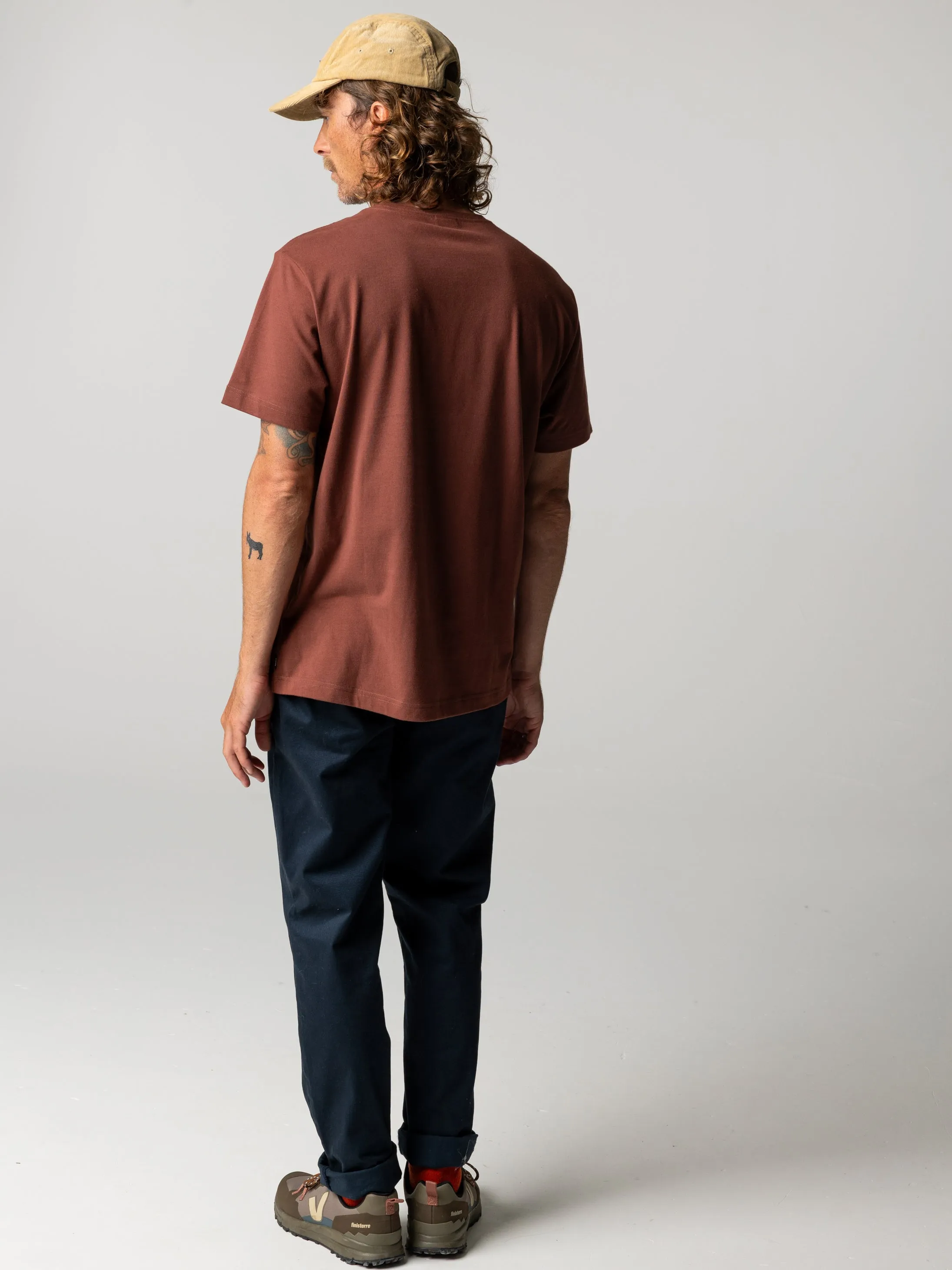 Men's Diamond Logo T-Shirt sold by Finisterre product image thumbnail 4