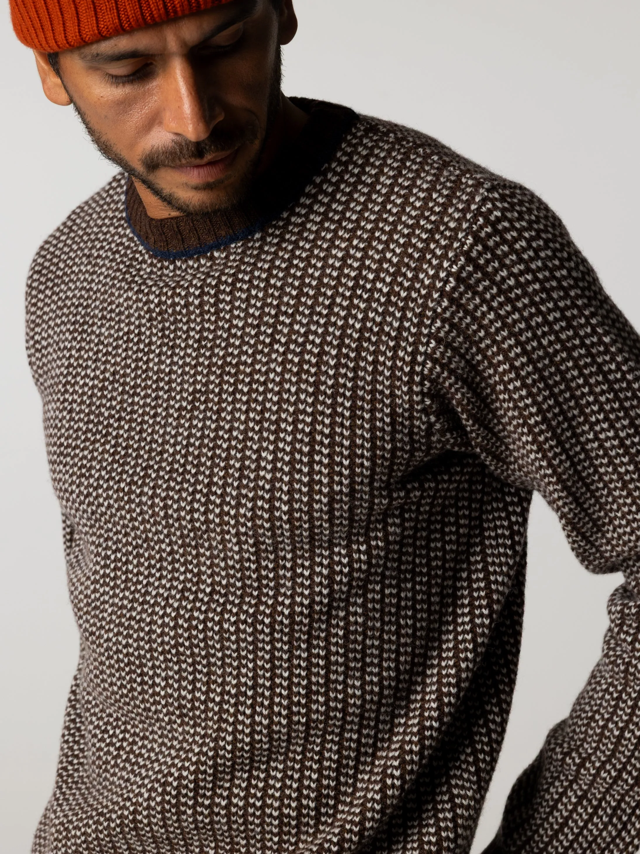 Men's Selfost Nordic Patterned Crew Sweater sold by Finisterre product image thumbnail 3