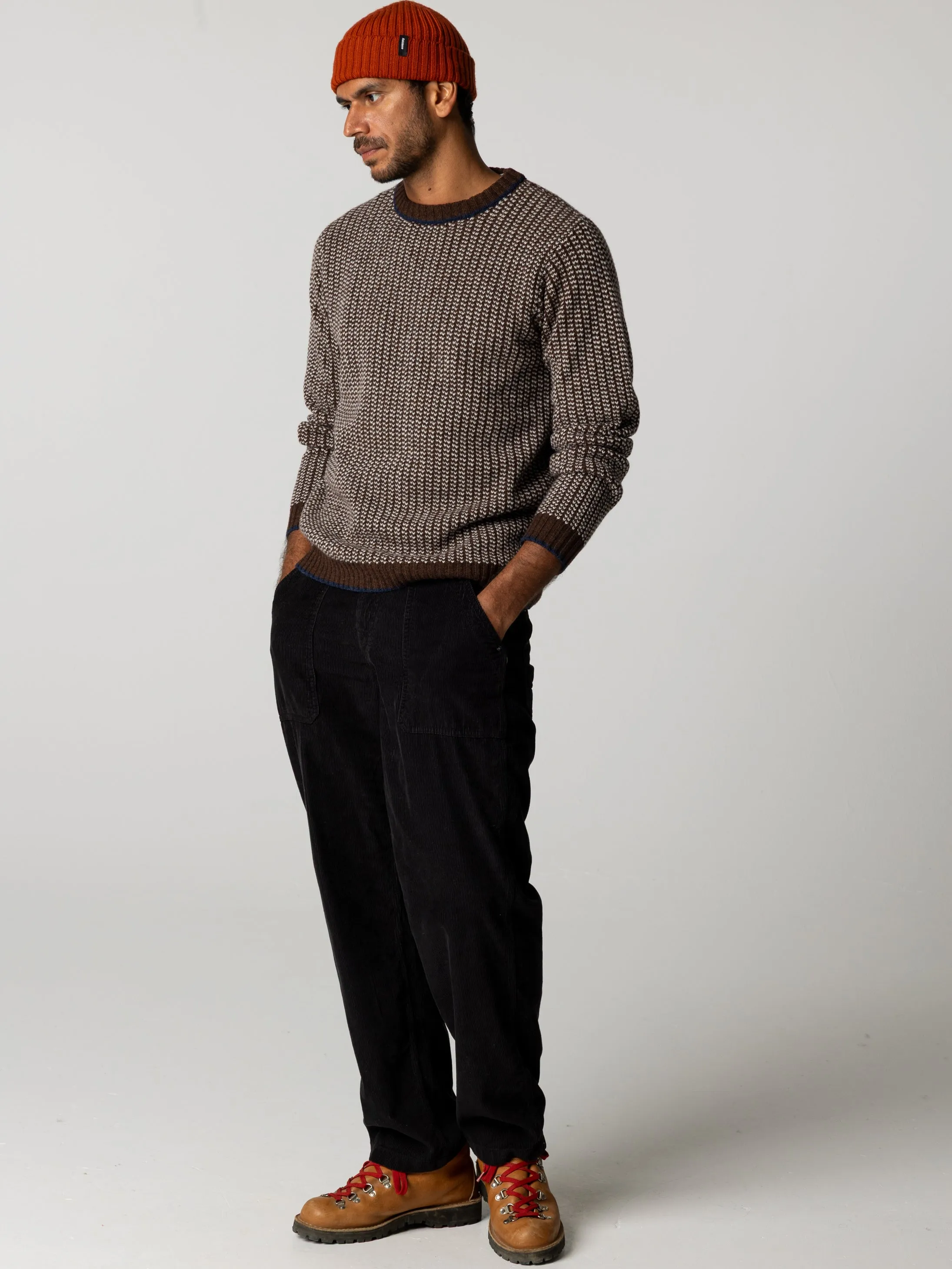 Men's Selfost Nordic Patterned Crew Sweater sold by Finisterre product image thumbnail 4