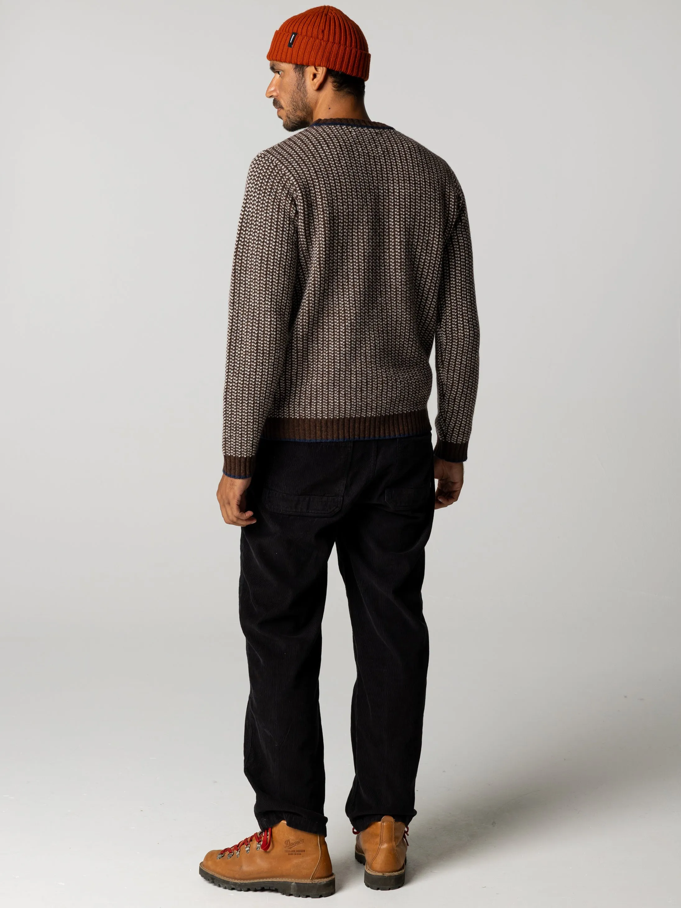 Men's Selfost Nordic Patterned Crew Sweater sold by Finisterre product image thumbnail 5