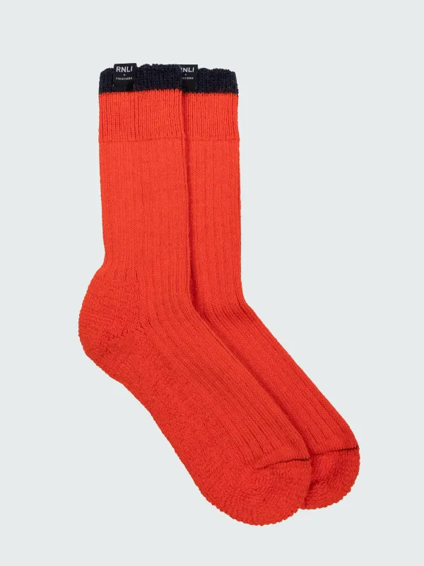 RNLI Bosun Sock sold by Finisterre