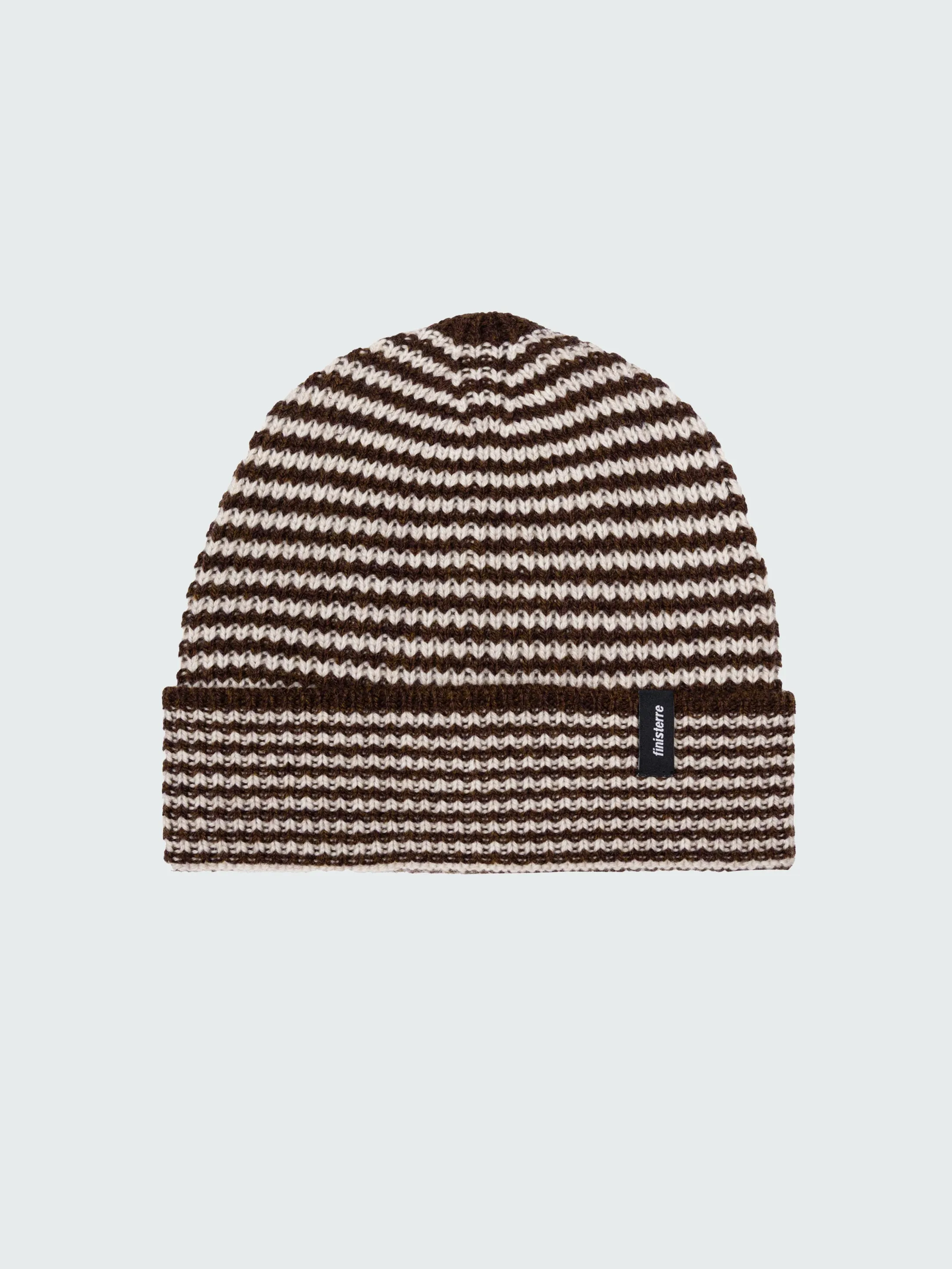 Sedge Thin Stripe Beanie sold by Finisterre