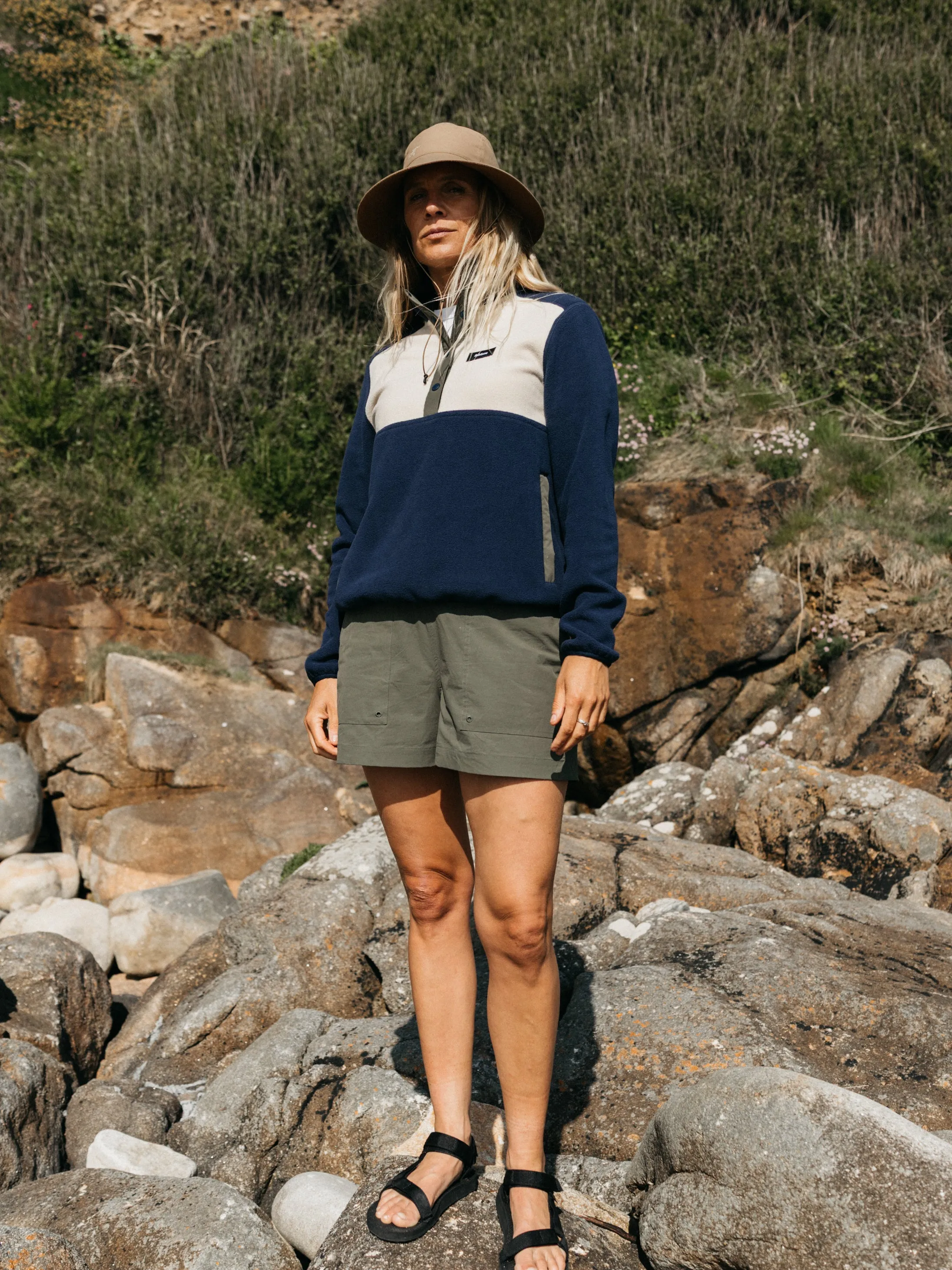 Women's Axiom 1/4 Snap Fleece sold by Finisterre product image thumbnail 2