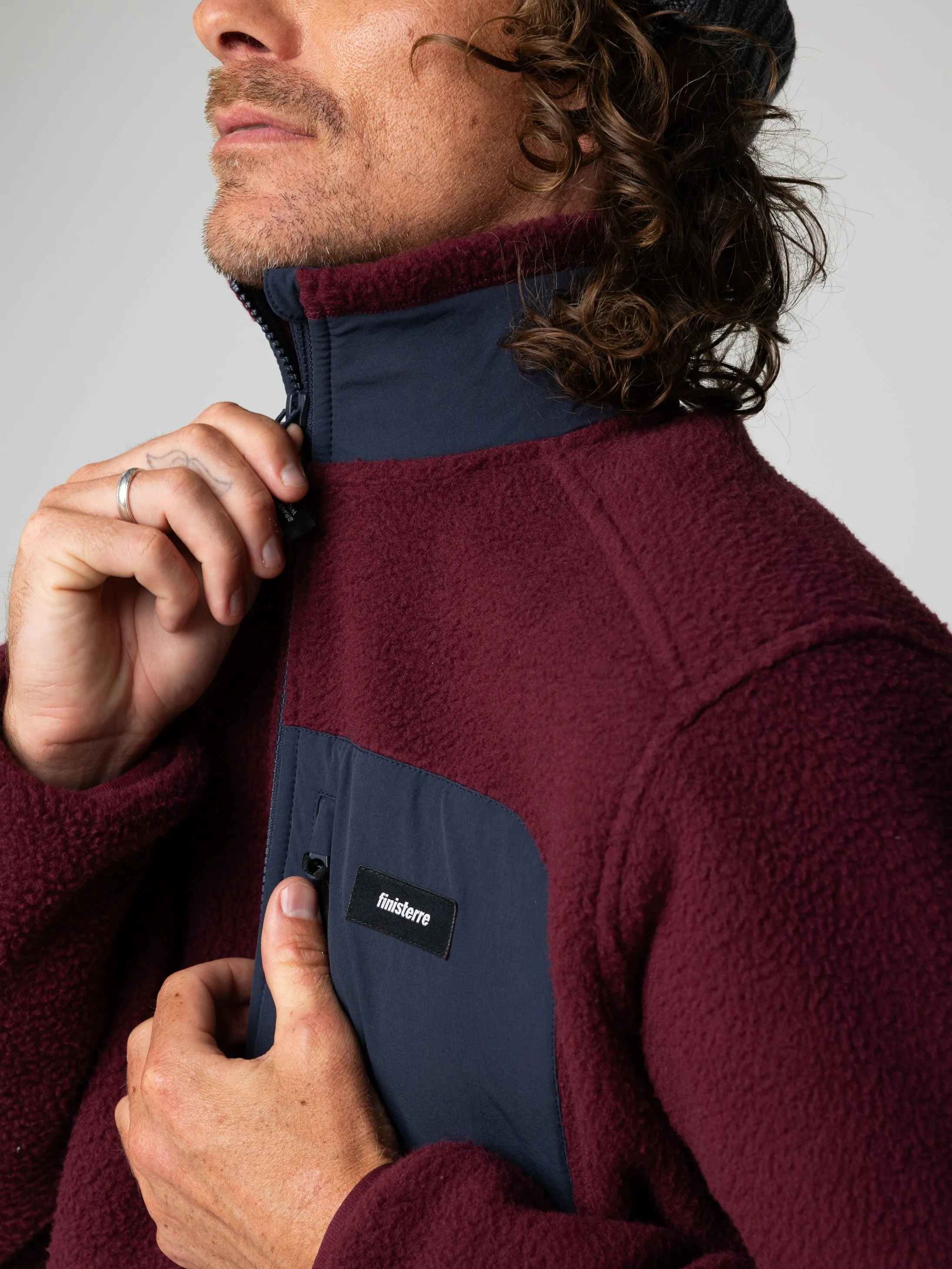 Men's Bolster Full Zip Fleece sold by Finisterre product image thumbnail 5
