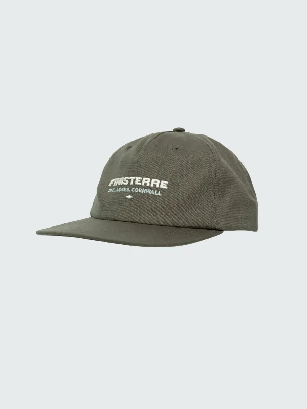 Letterpress Canvas Unstructured Cap sold by Finisterre