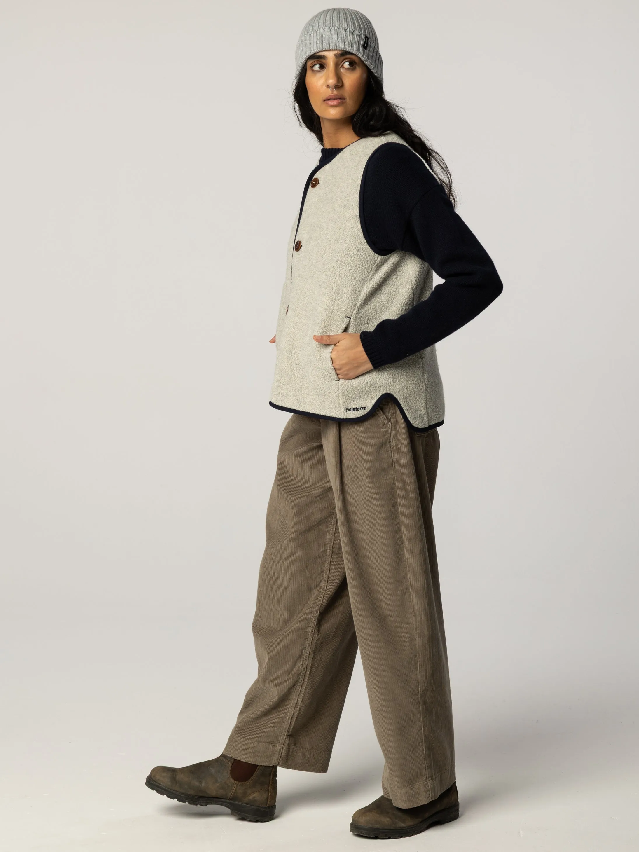 Women's Elowen Fleece Vest sold by Finisterre product image thumbnail 4