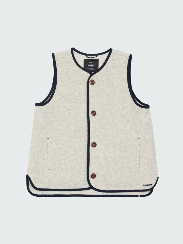 Women's Elowen Fleece Vest sold by Finisterre