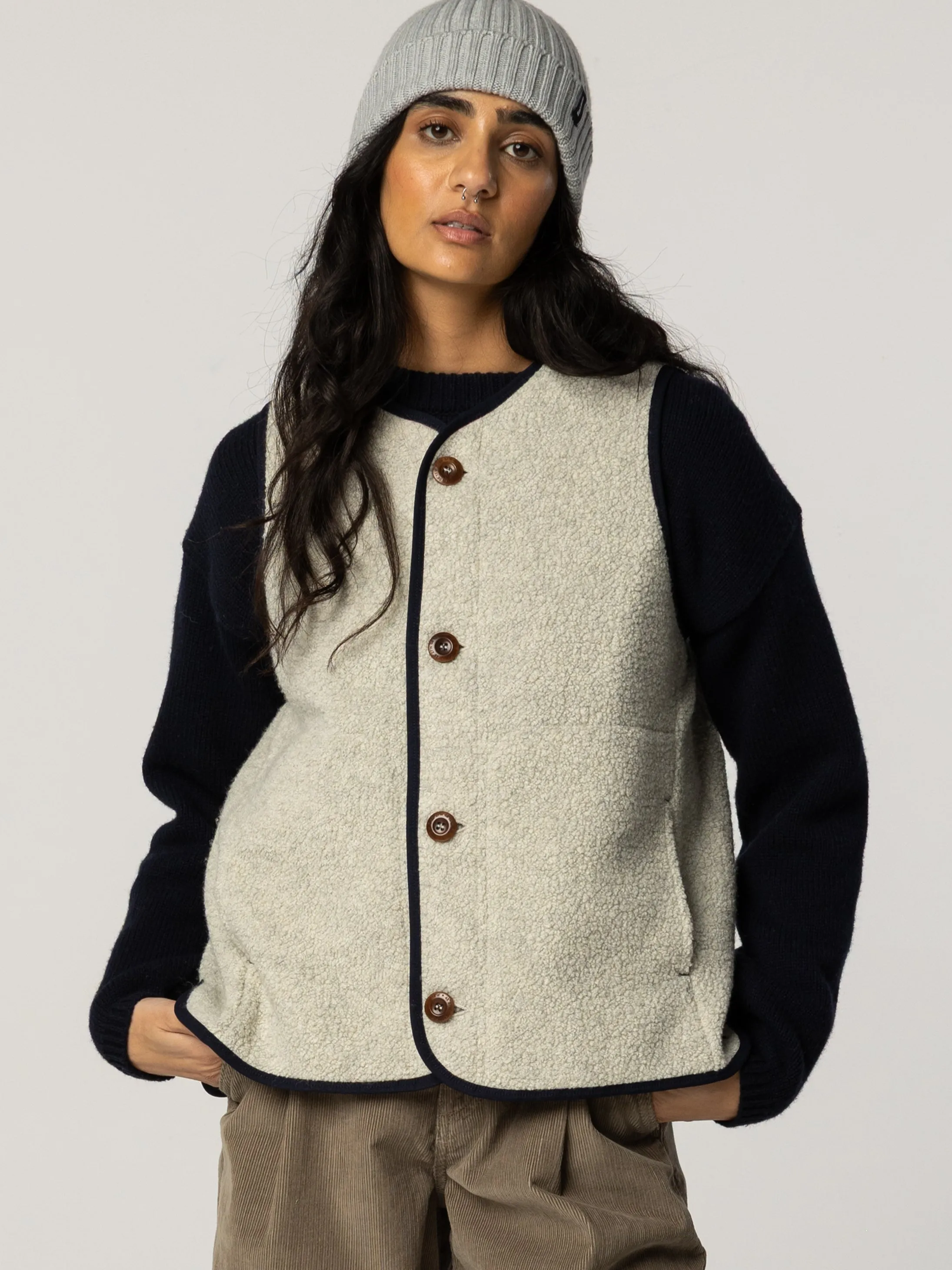 Women's Elowen Fleece Vest sold by Finisterre product image thumbnail 3
