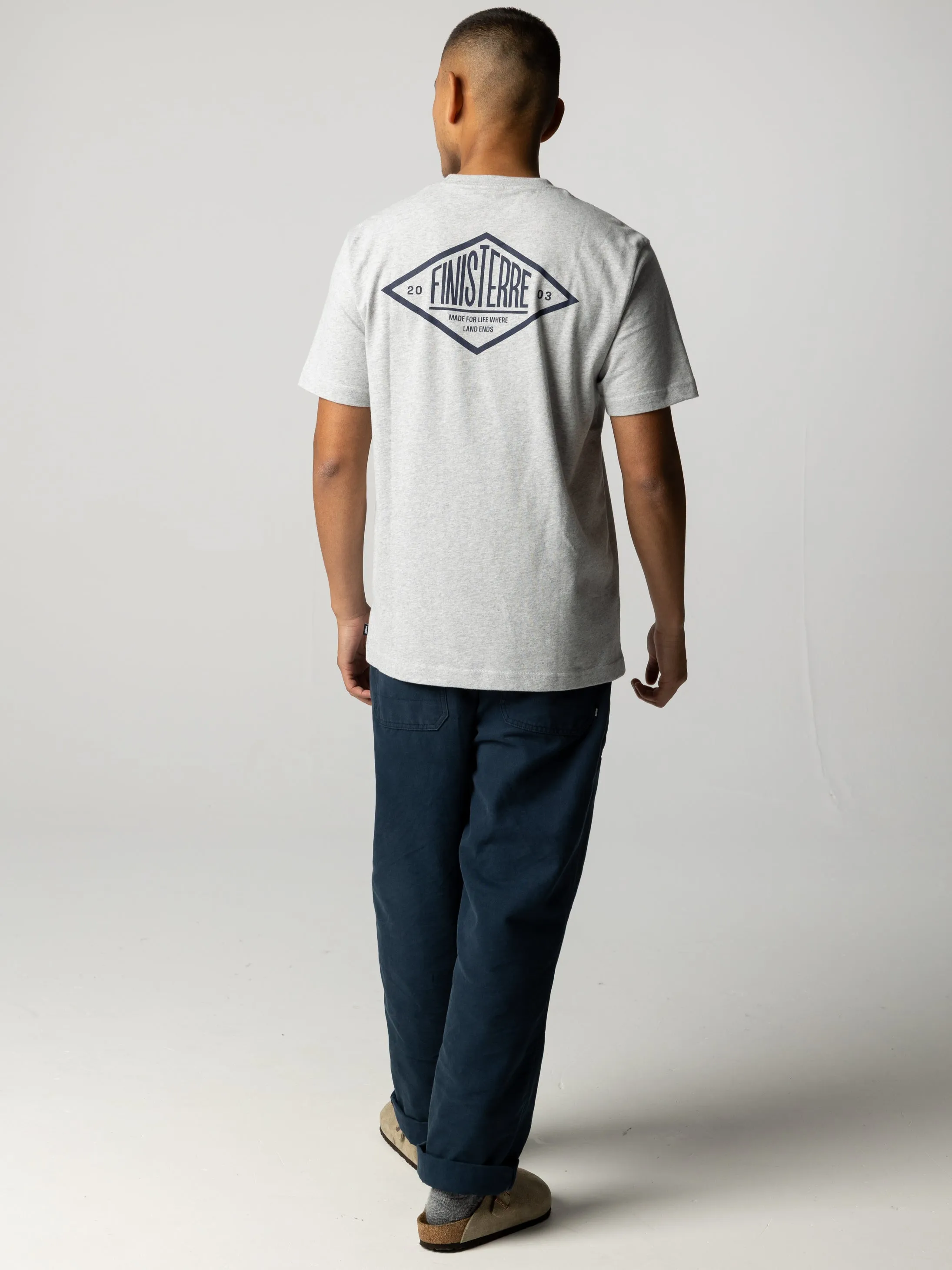 Men's Diamond Type T-Shirt sold by Finisterre product image thumbnail 4