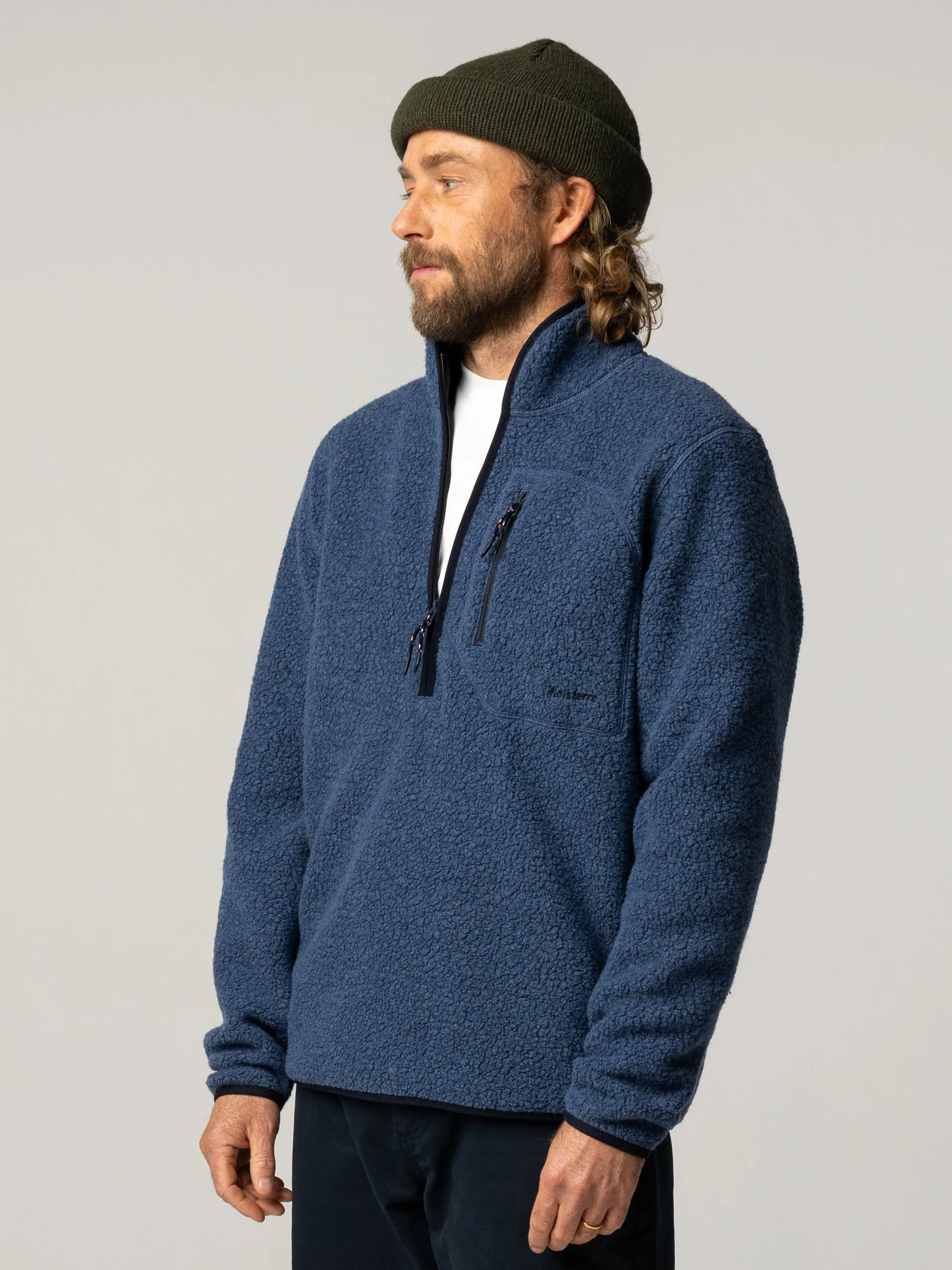 Men's Portell Wool 1/4 Zip Fleece sold by Finisterre product image thumbnail 2