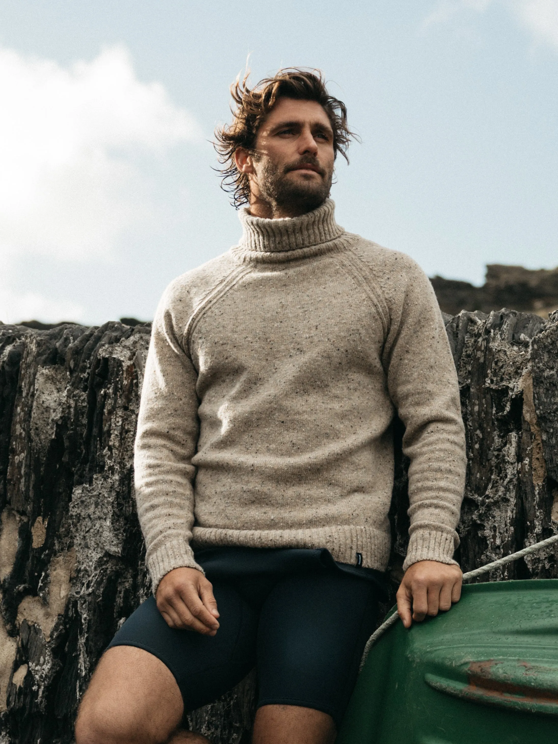 Men's Furlong Roll Neck Sweater sold by Finisterre product image thumbnail 2