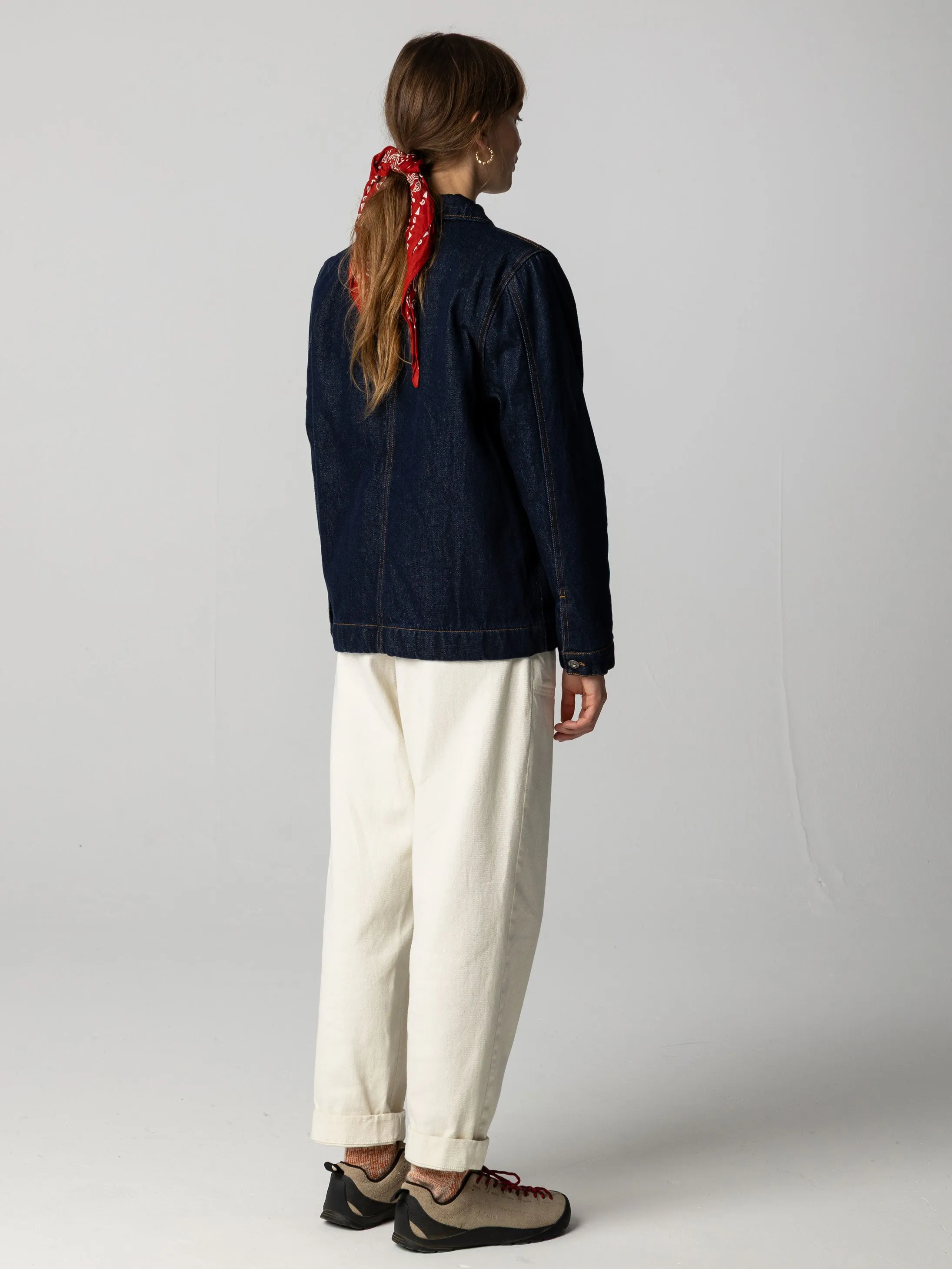 Women's Yarrel Quilted Denim Jacket sold by Finisterre product image thumbnail 4