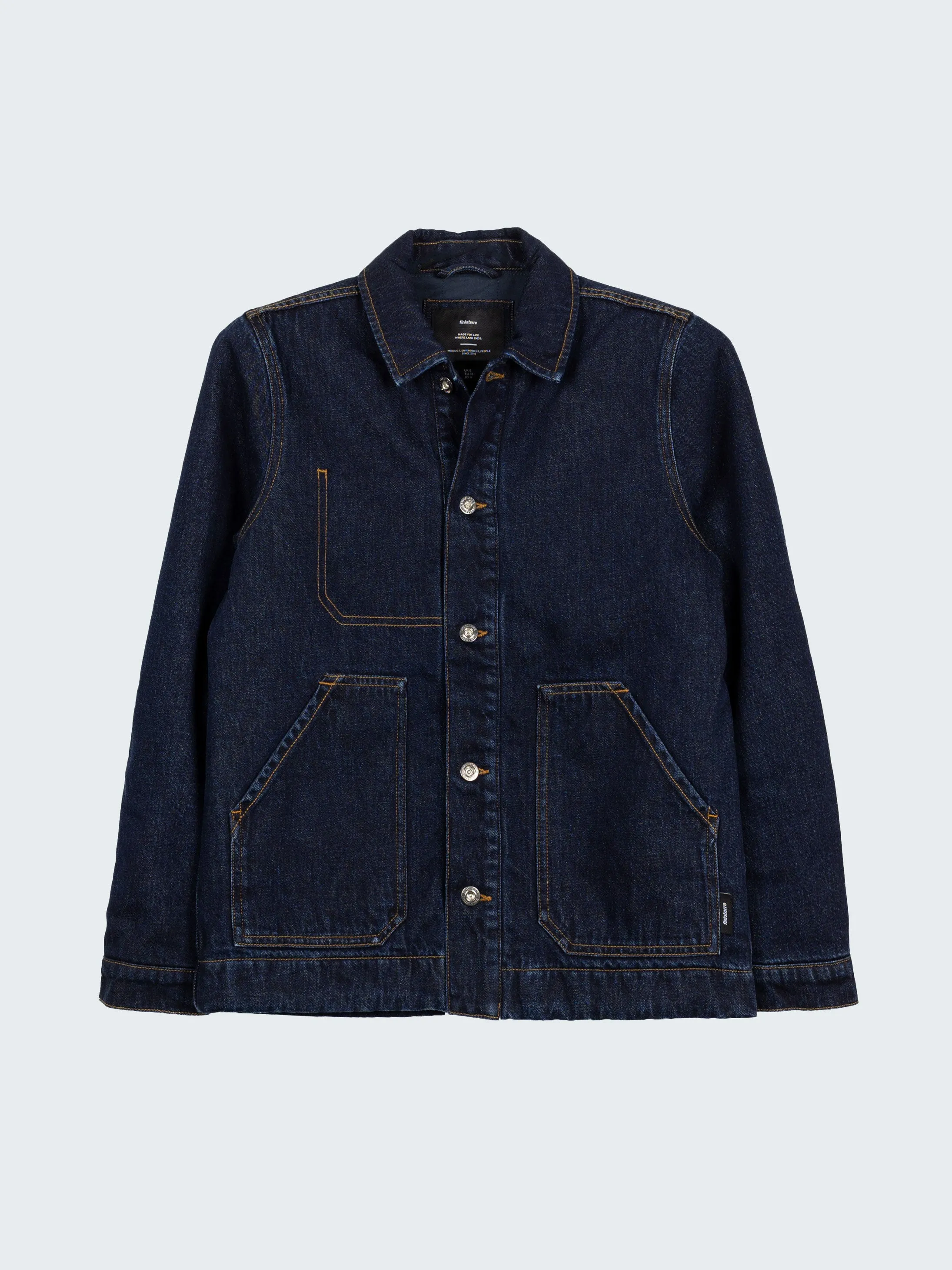 Women's Yarrel Quilted Denim Jacket sold by Finisterre