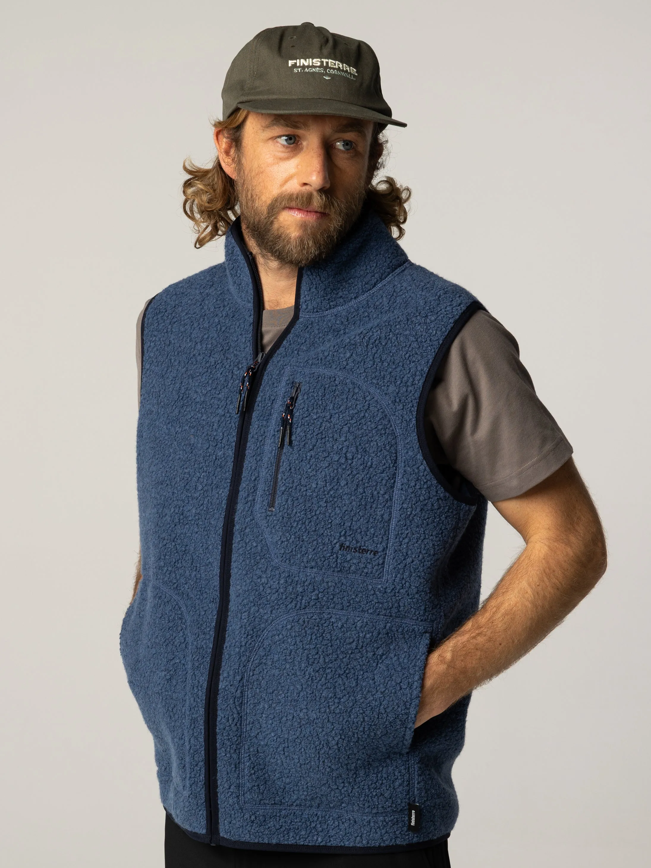 Men's Portell Wool Fleece Vest sold by Finisterre product image thumbnail 2