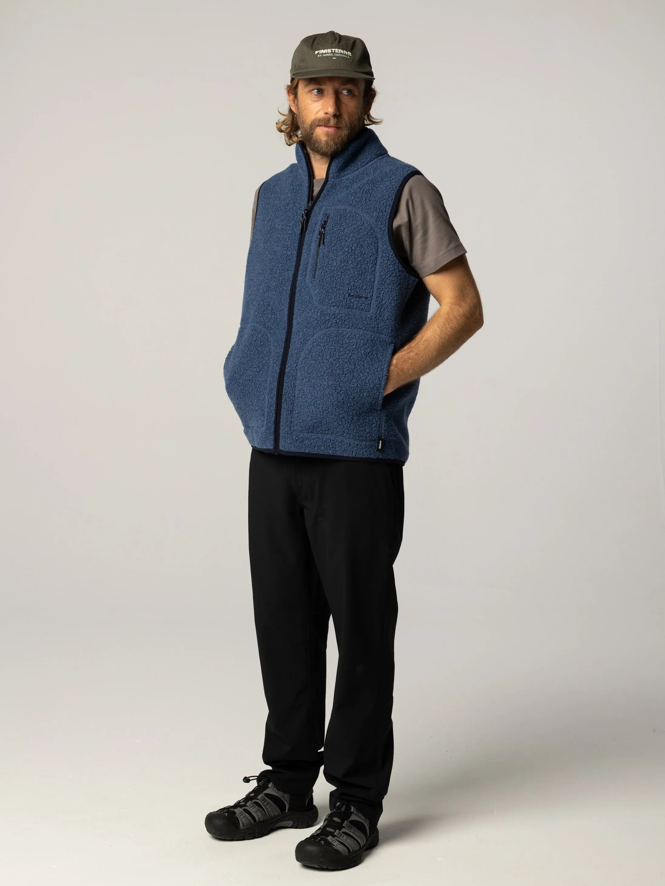 Men's Portell Wool Fleece Vest sold by Finisterre product image thumbnail 4