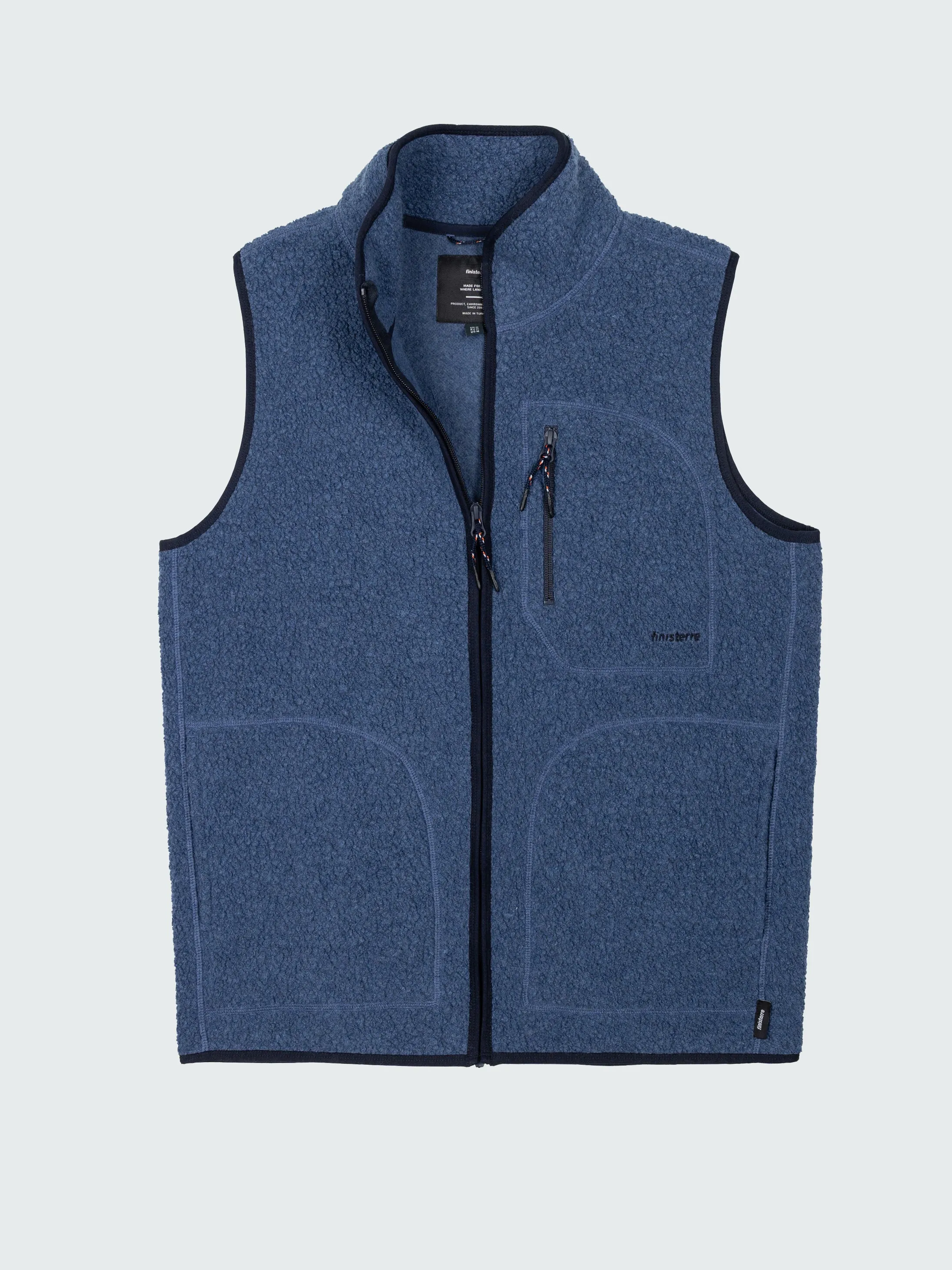 Men's Portell Wool Fleece Vest sold by Finisterre