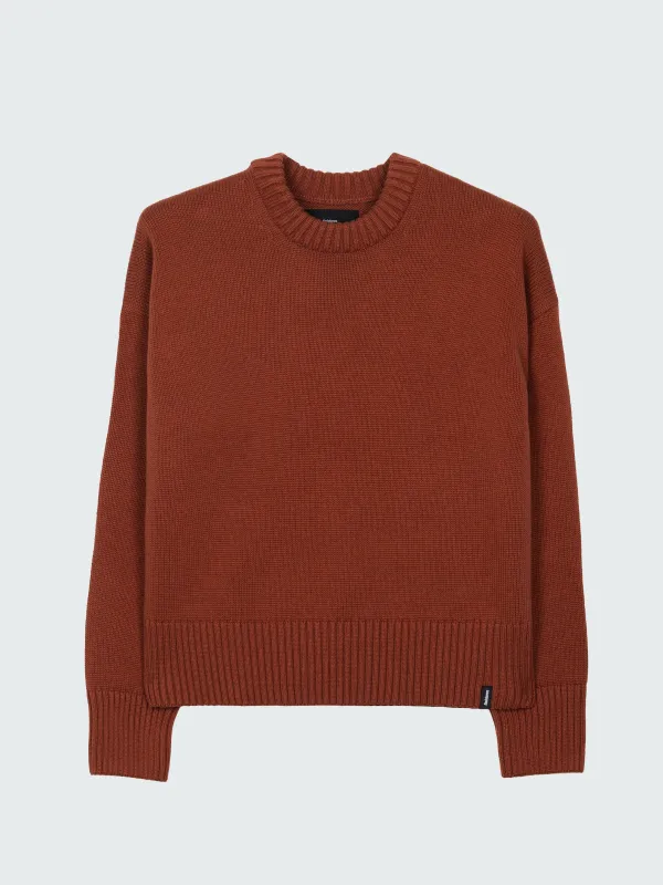Women's Leven Knit Sweater made by Finisterre