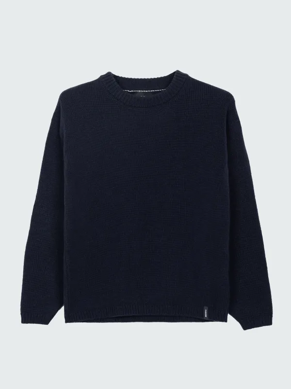 Women's Eva Contrast Stitch Sweater sold by Finisterre