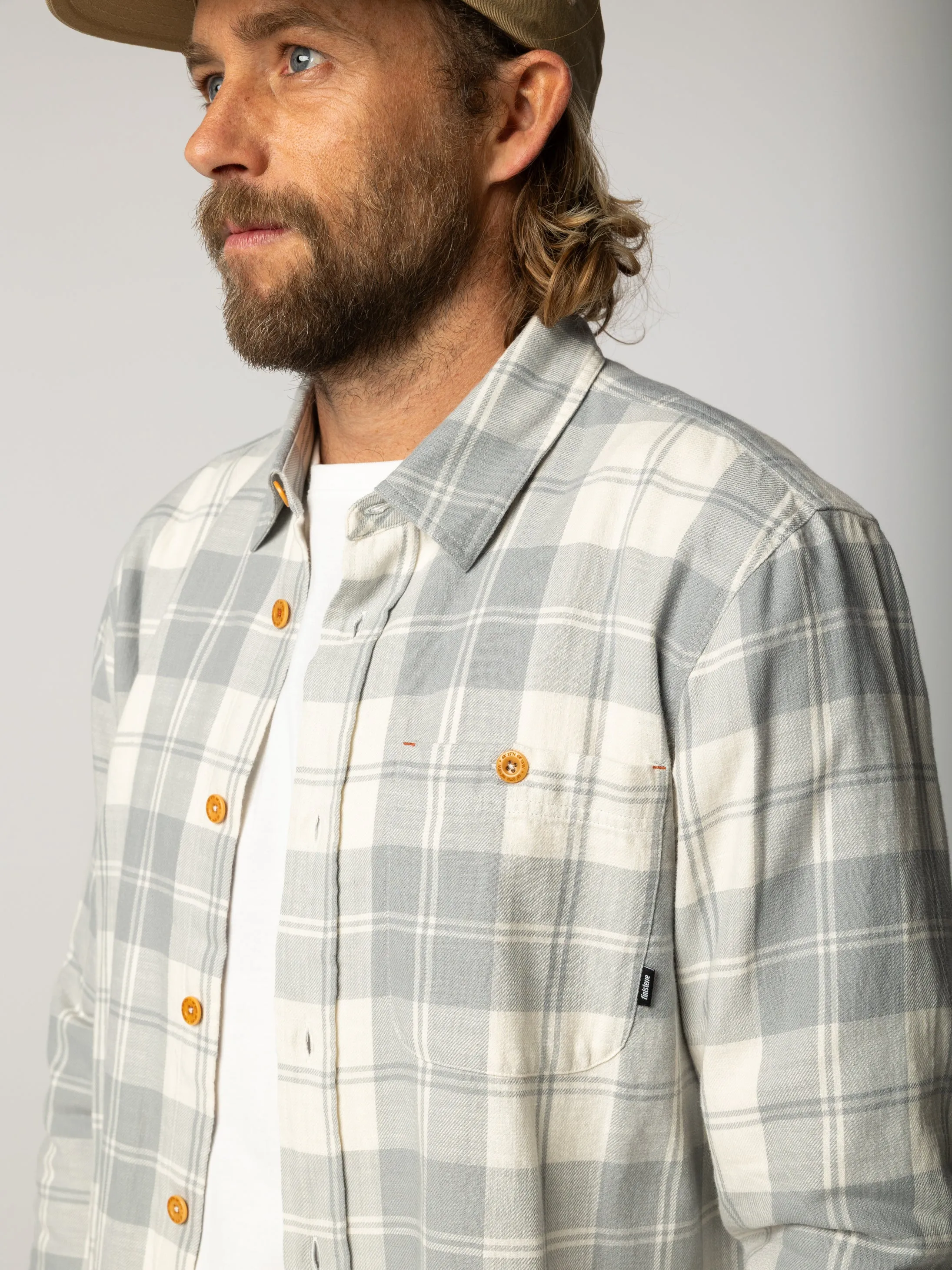 Men's Cardew Check Shirt sold by Finisterre product image thumbnail 2