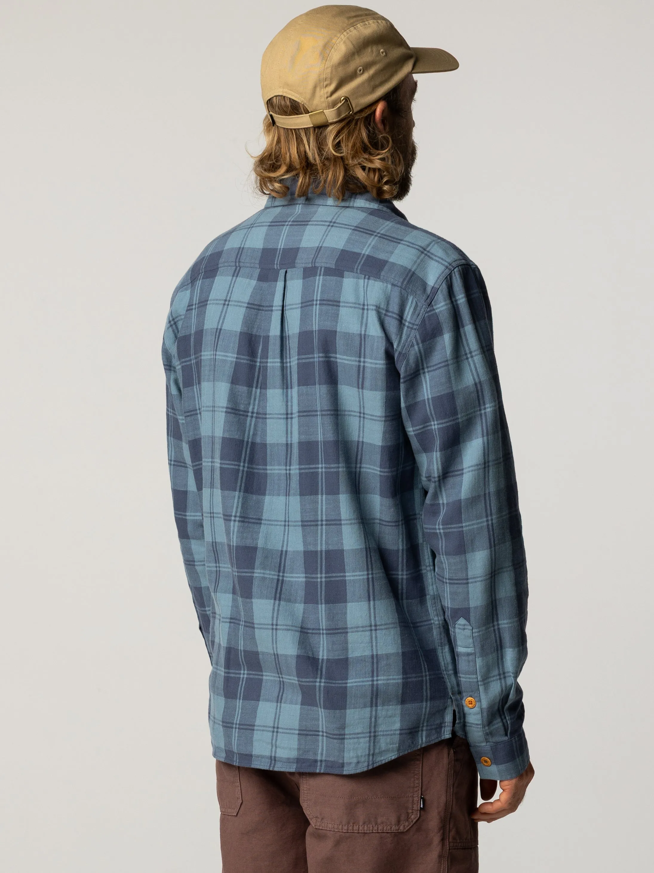 Men's Cardew Check Shirt sold by Finisterre product image thumbnail 5