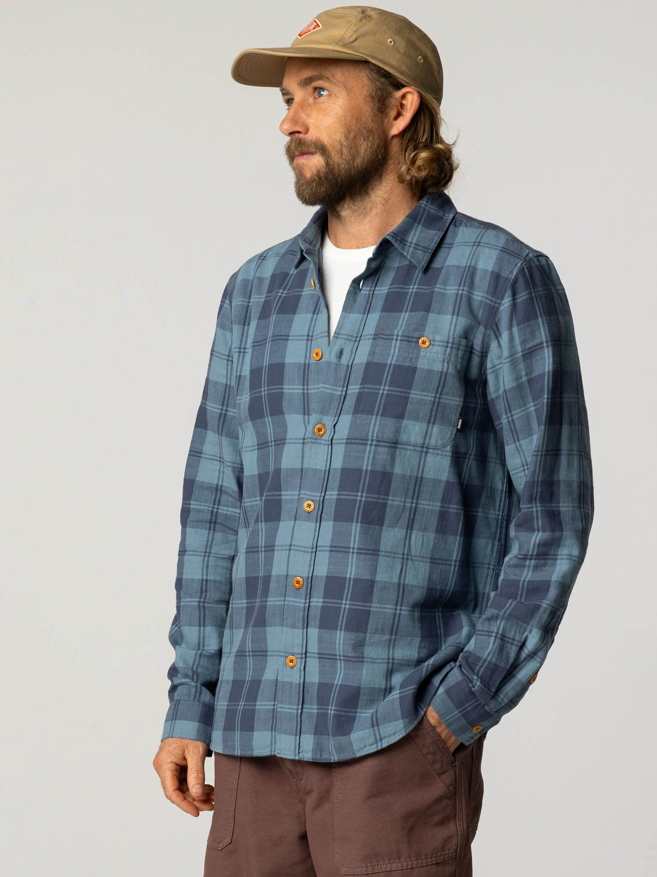 Men's Cardew Check Shirt sold by Finisterre product image thumbnail 4