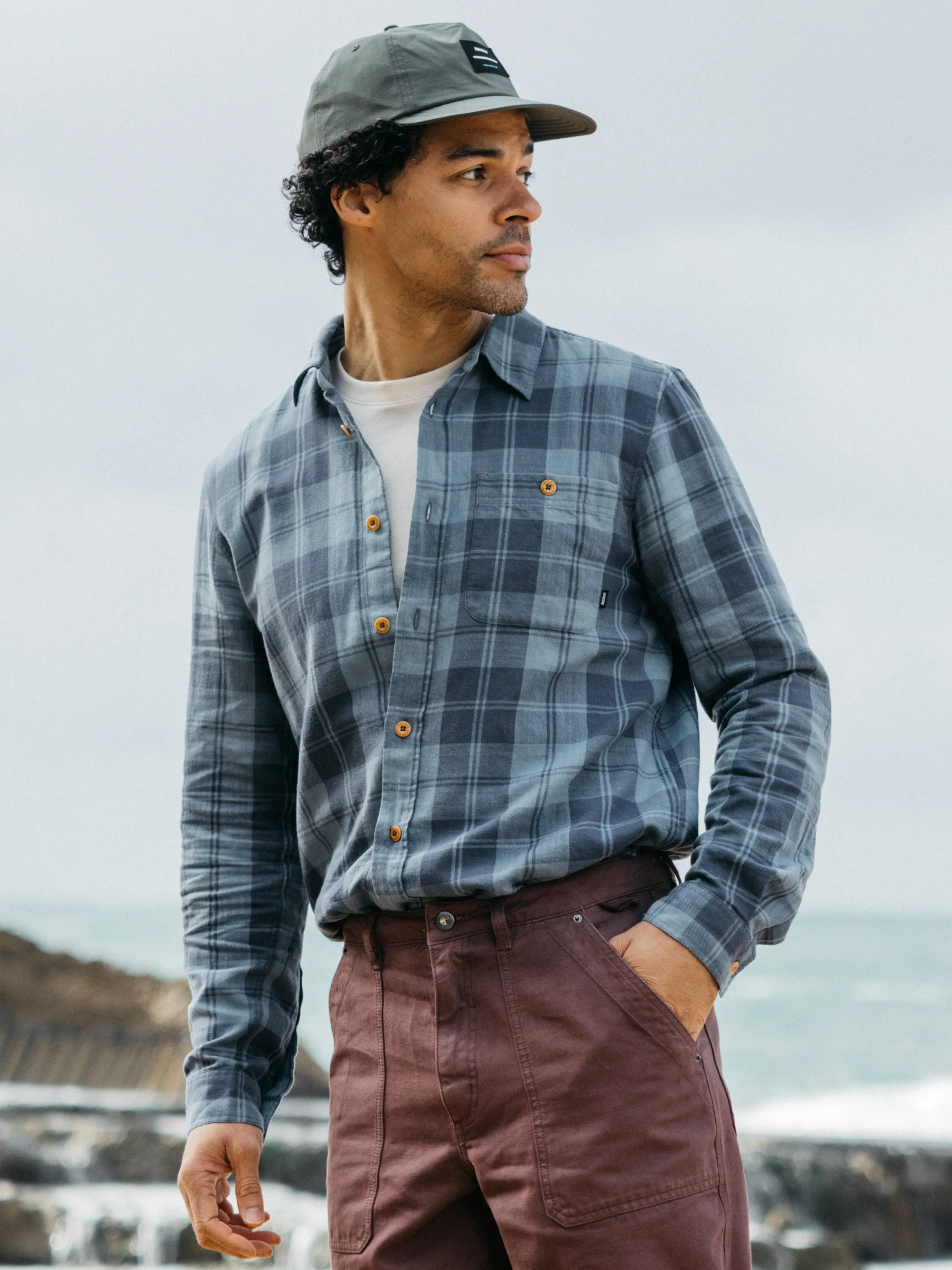 Men's Cardew Check Shirt sold by Finisterre product image thumbnail 2