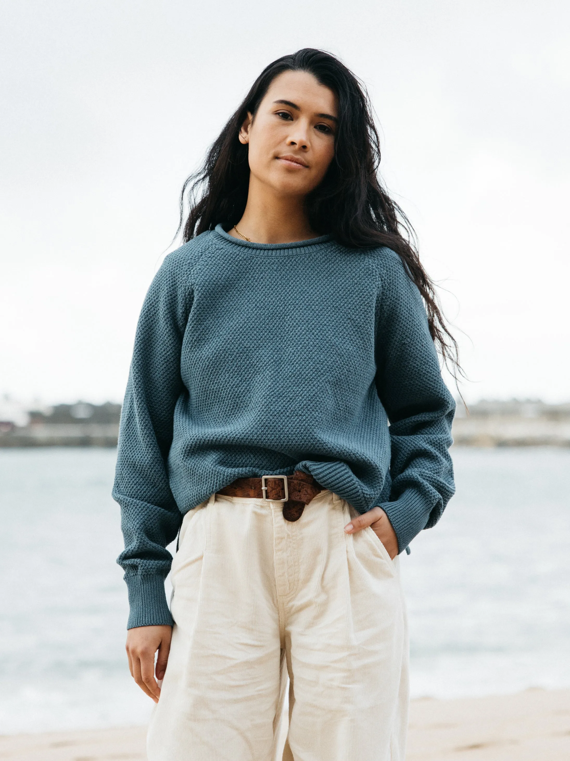 Women's Kerrow Stitch Sweater sold by Finisterre product image thumbnail 2