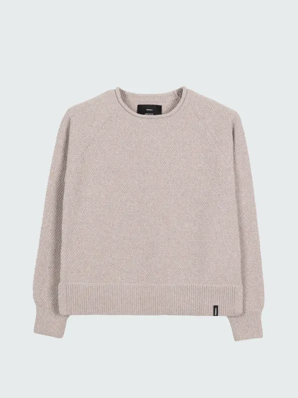 Women's Kerrow Stitch Sweater made by Finisterre