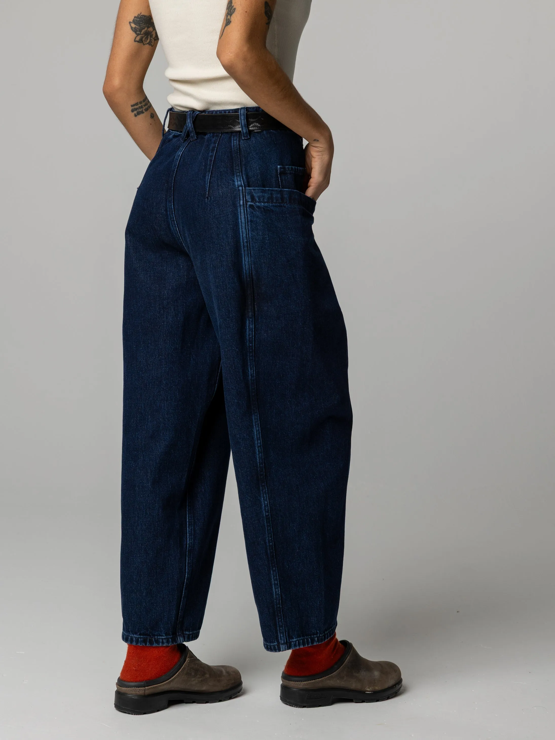Women's Croft Workwear Denim Barrel Trouser sold by Finisterre product image thumbnail 5