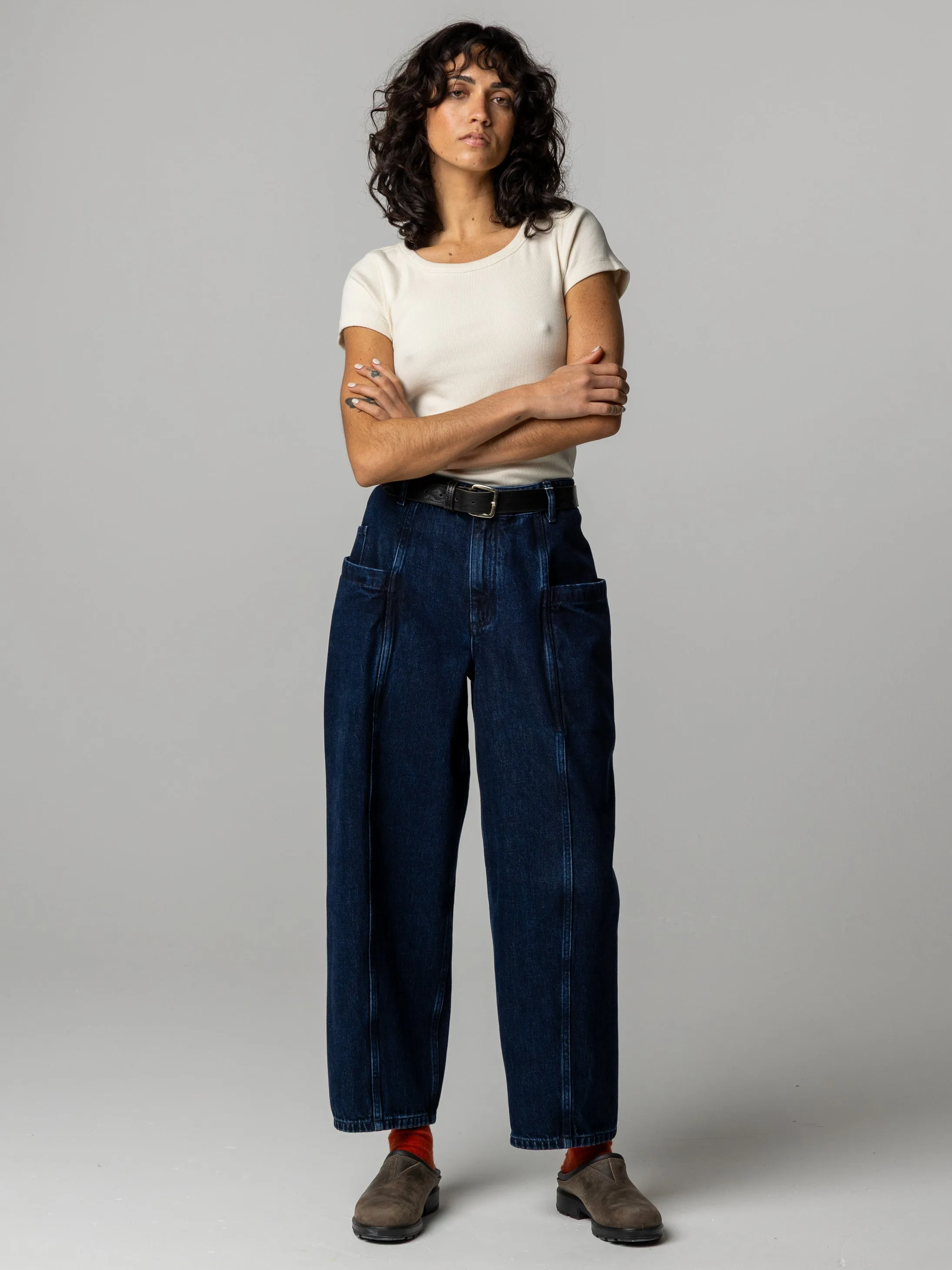 Women's Croft Workwear Denim Barrel Trouser sold by Finisterre product image thumbnail 2