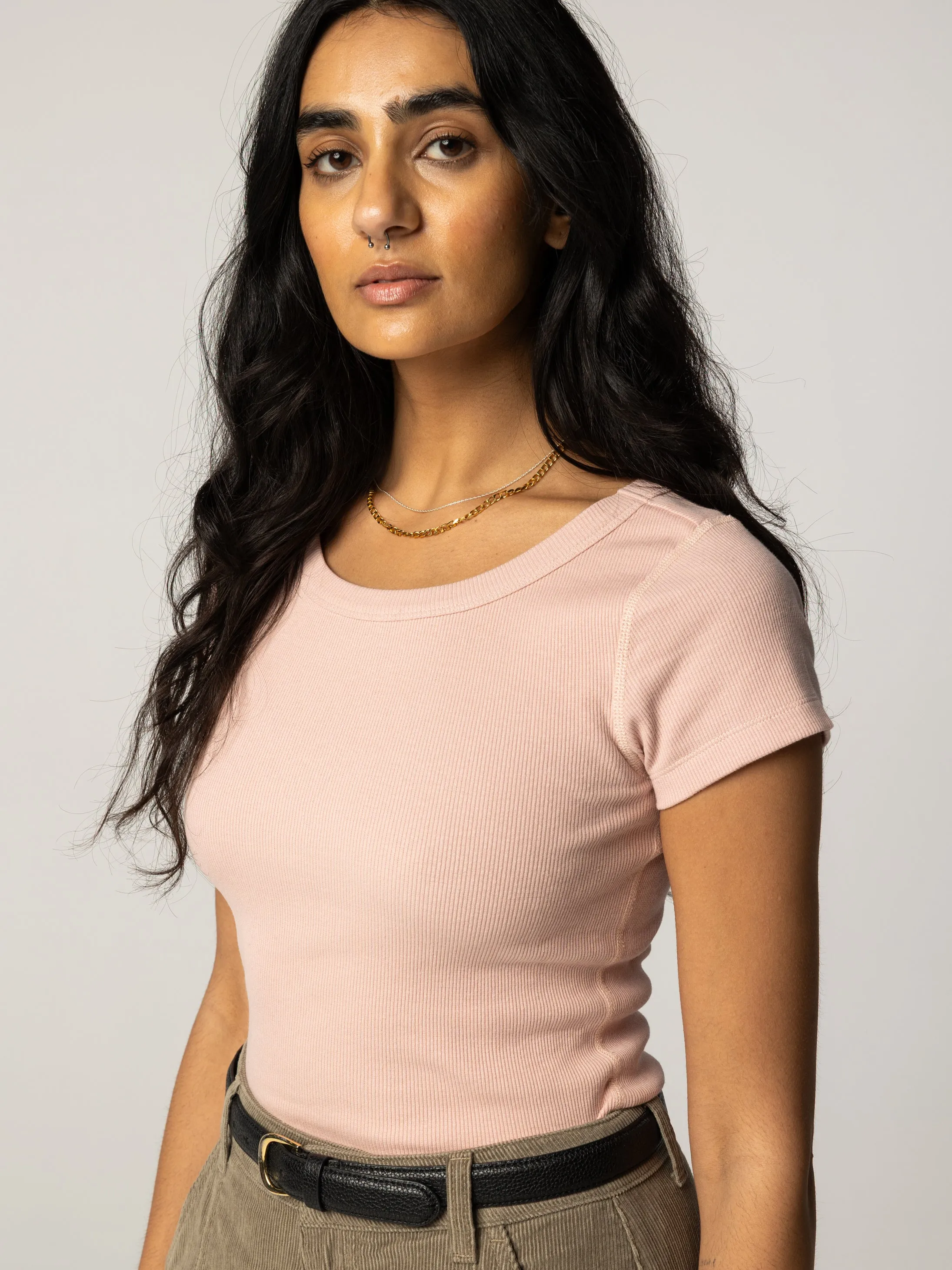 Women's Powes Ribbed T-Shirt sold by Finisterre product image thumbnail 2