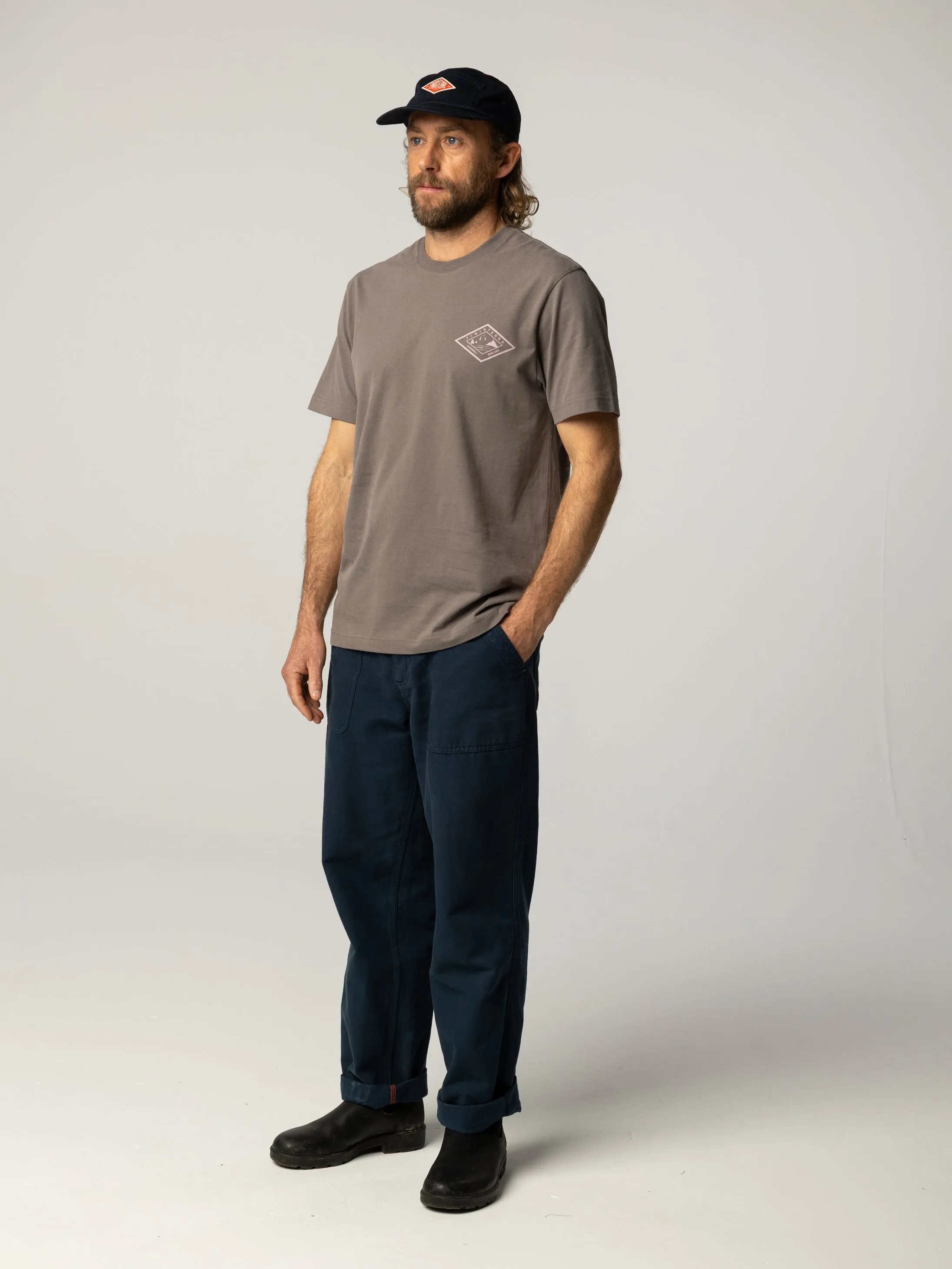 Men's Diamond Logo T-Shirt sold by Finisterre product image thumbnail 3