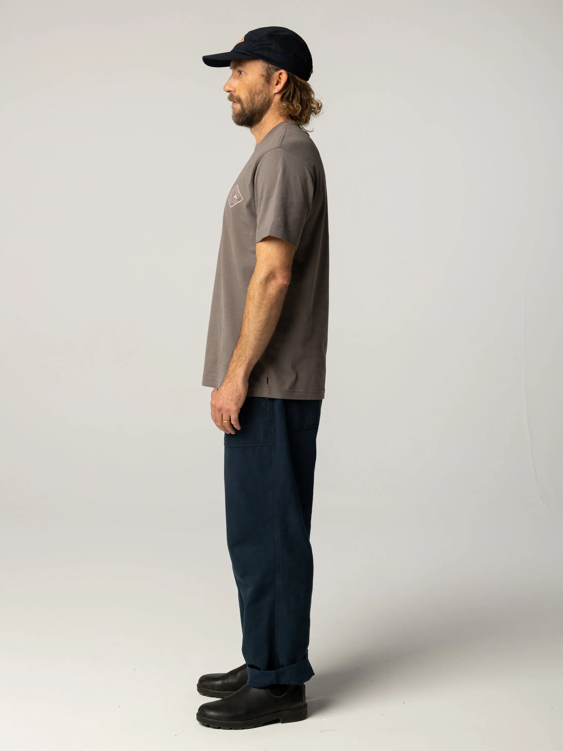 Men's Diamond Logo T-Shirt sold by Finisterre product image thumbnail 4