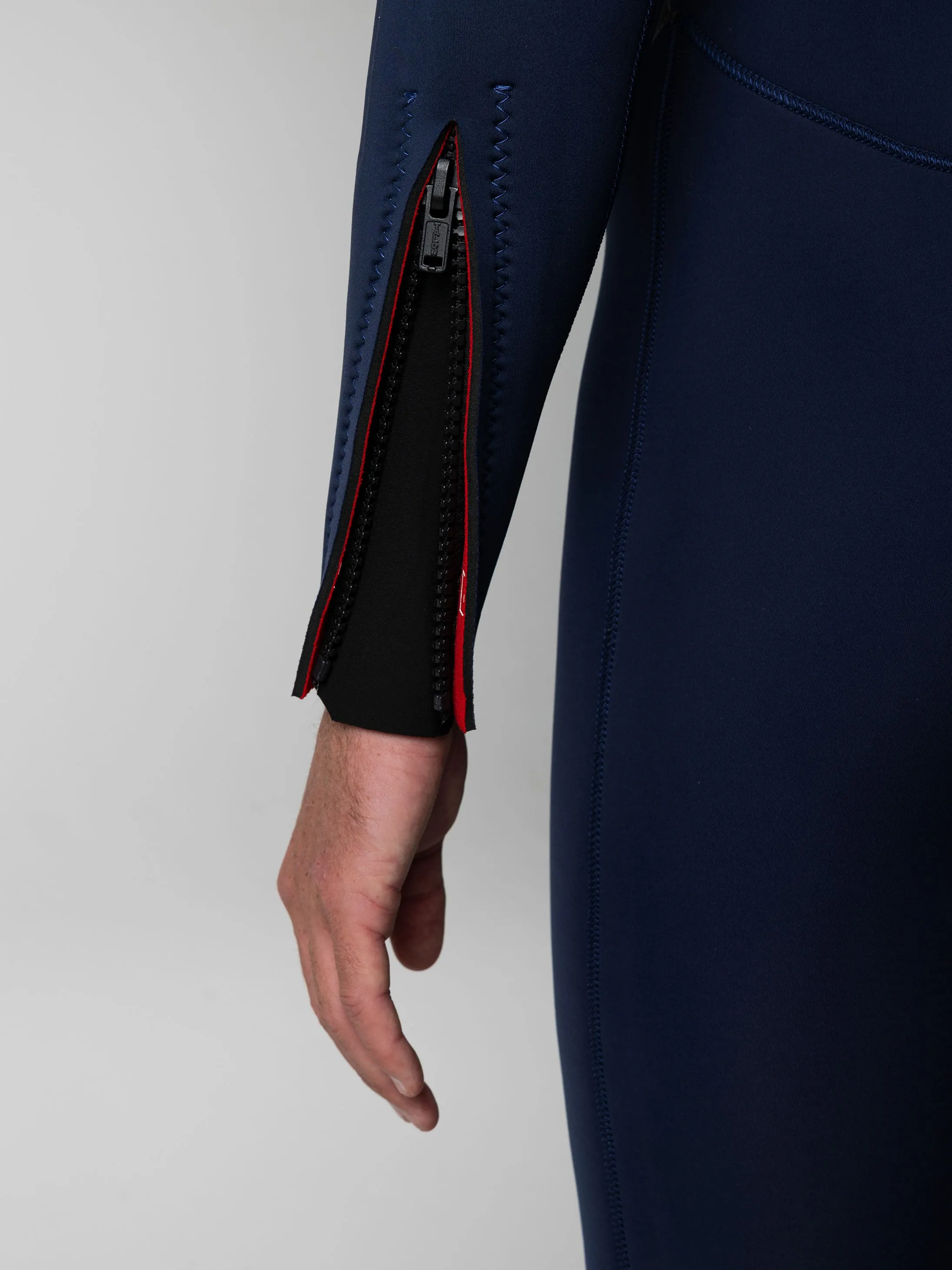 Men's Nieuwland 5mm Yulex® Adapted Back Zip Wetsuit sold by Finisterre product image thumbnail 4